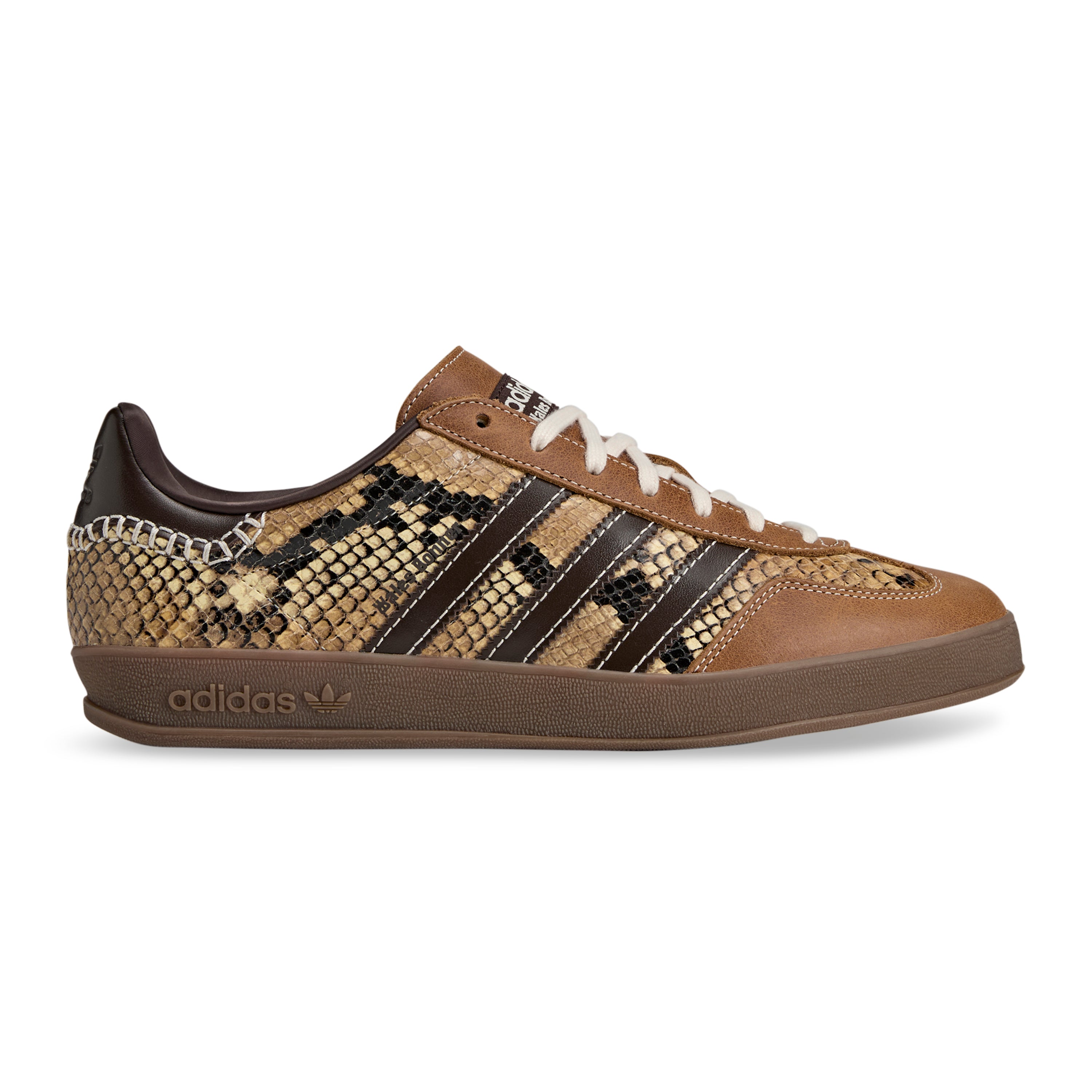 Adidas x Wales Bonner Gazelle Snake Shoes Brown