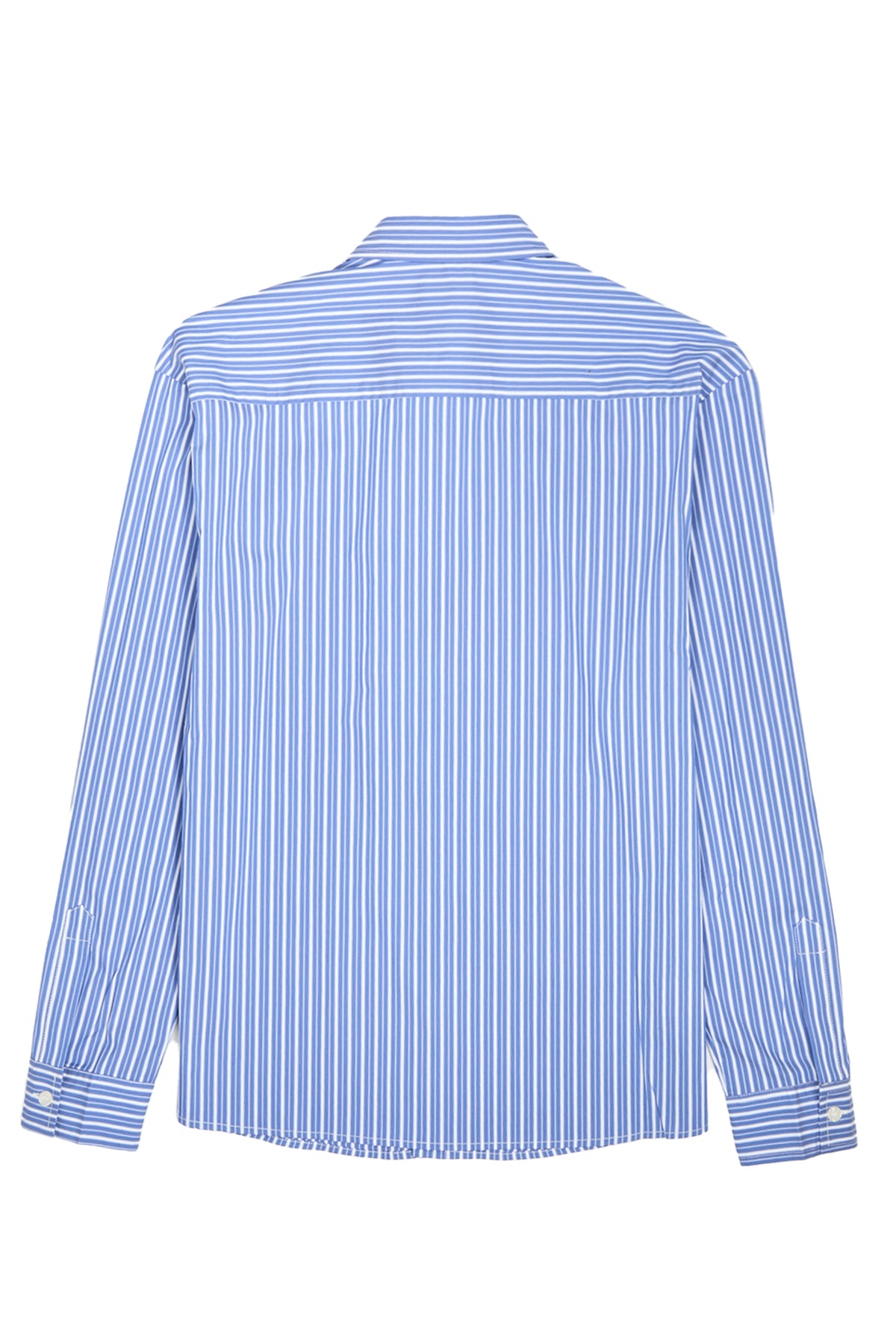 Krost Bold Striped Shirting Strong Blue