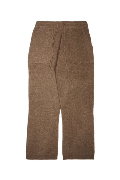 Krost Wool Knit Pants Espresso – ESSXNYC