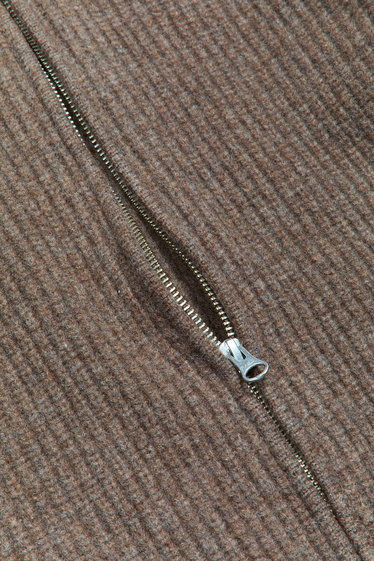 Krost Liv Wool Zip Cardigan Espresso