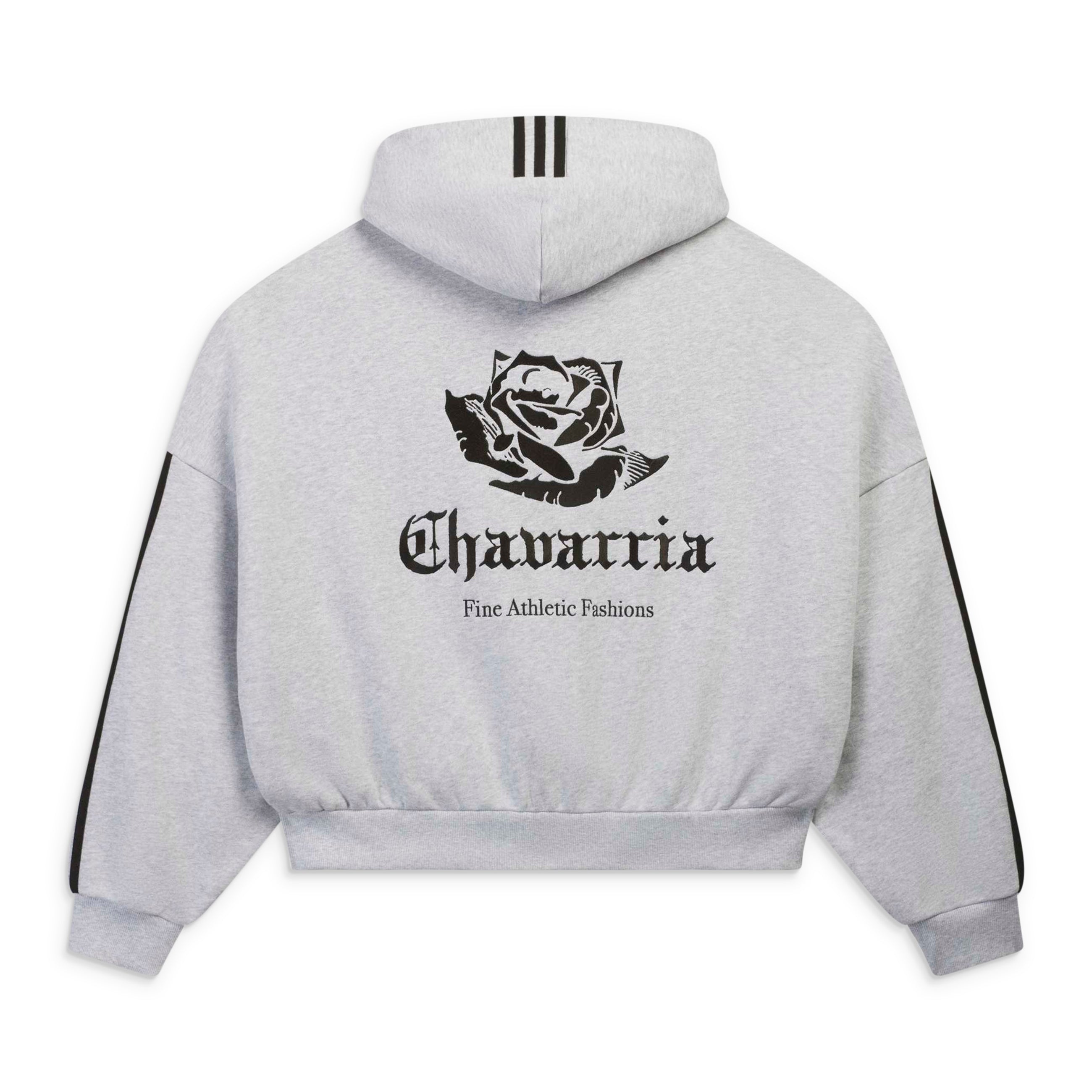 Adidas x Willy Chavarria Full Zip Hoodie Grey