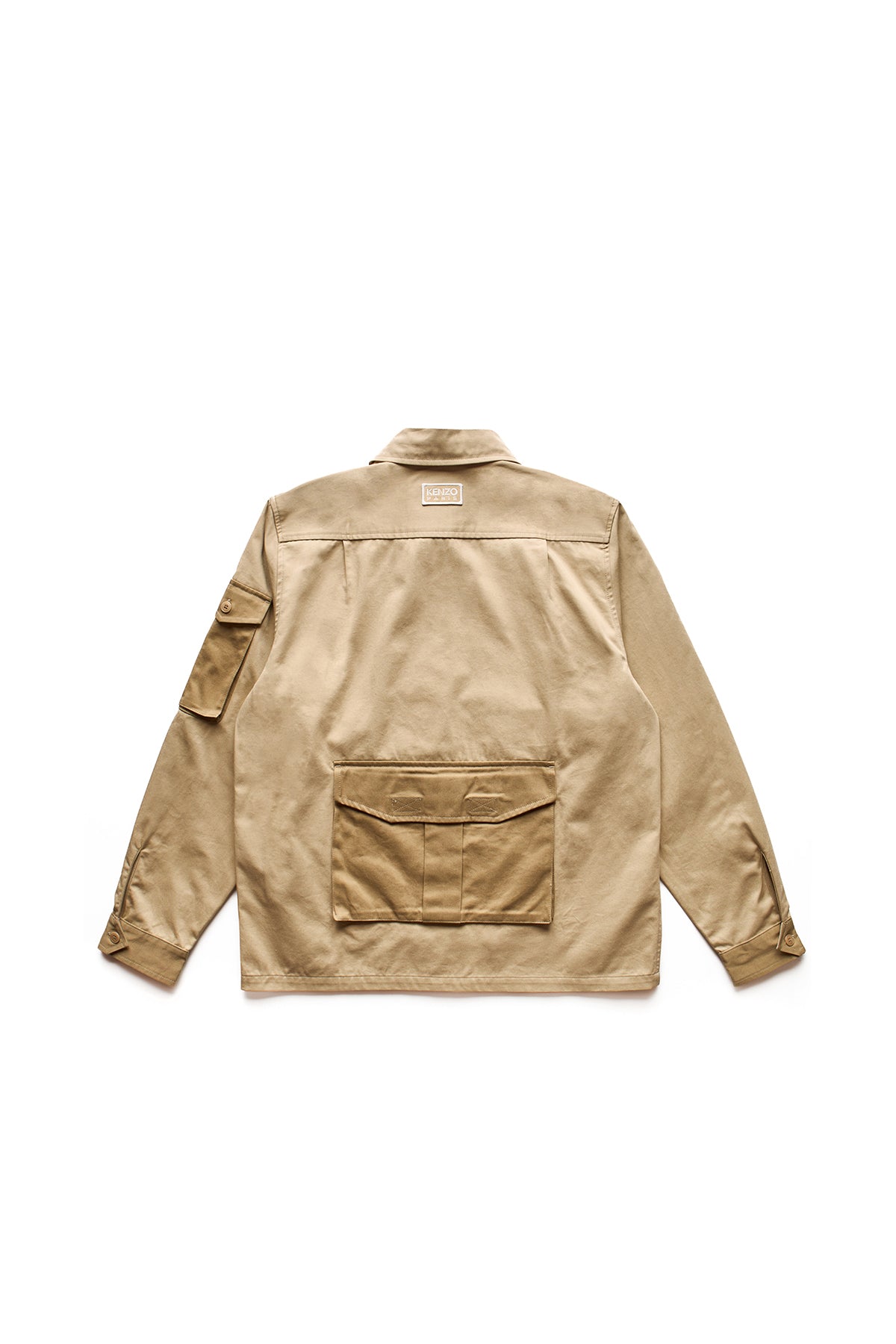 Kenzo Cargo Shirt Beige