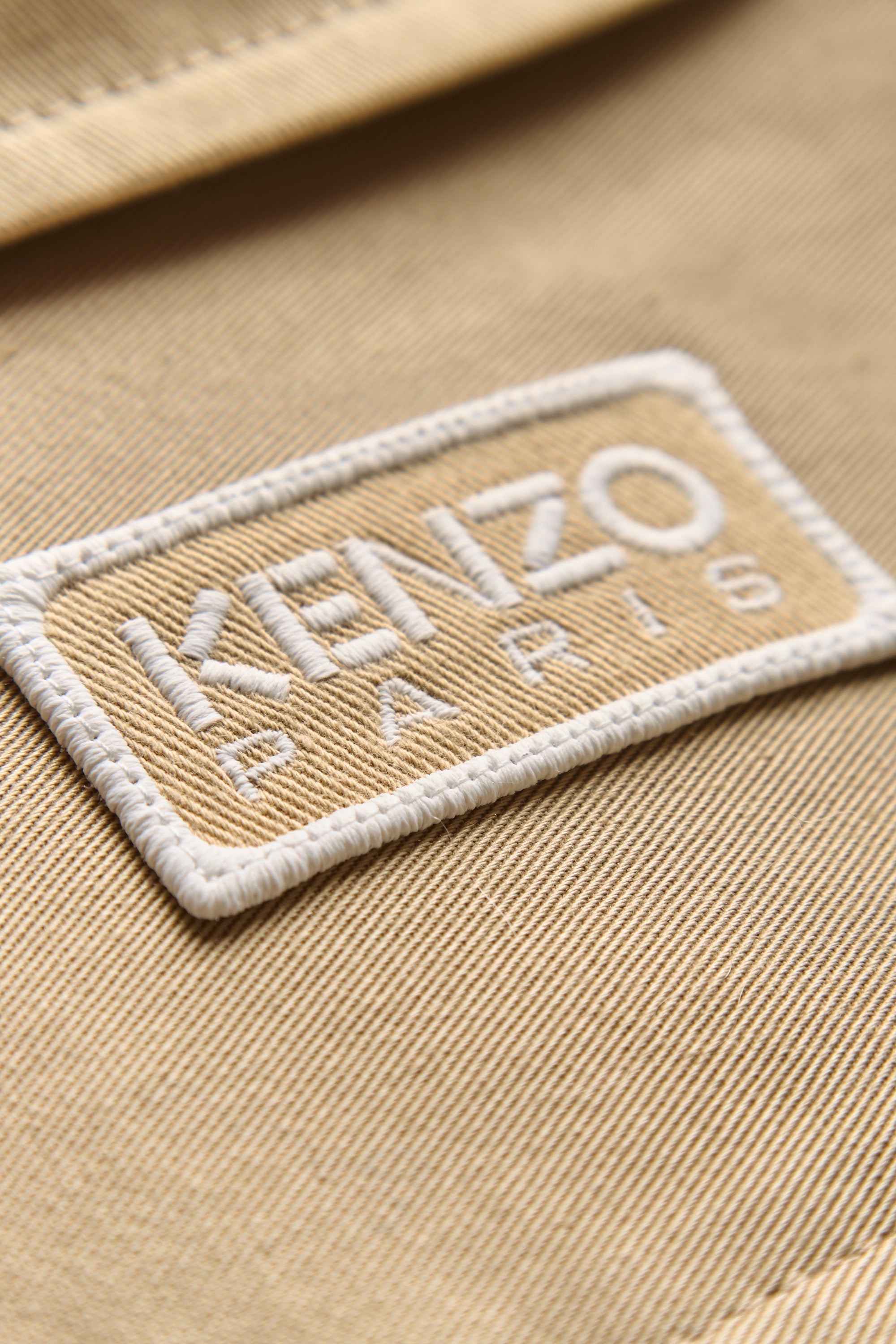 Kenzo Cargo Shirt Beige