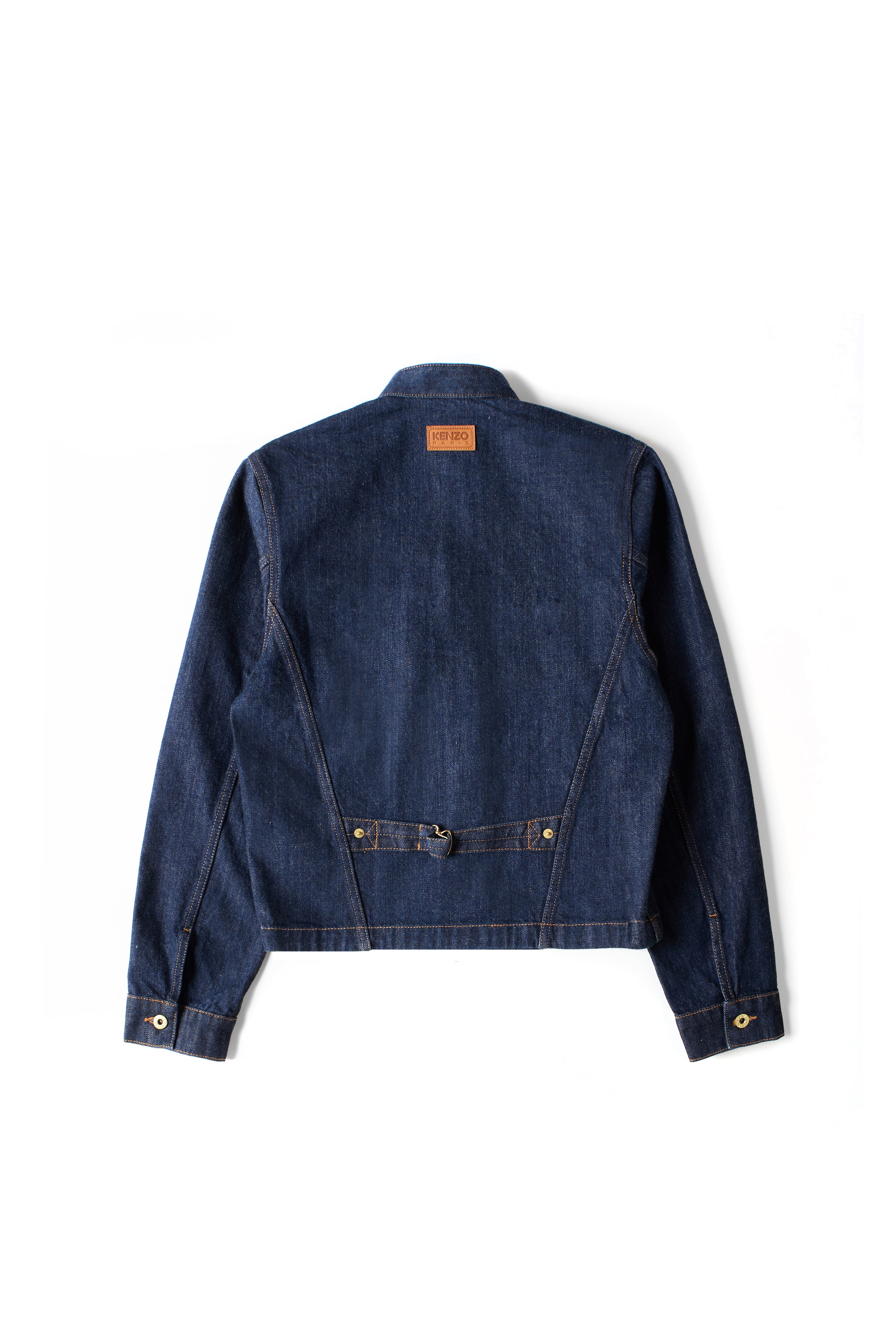 Kenzo Schoolboy Denim Jacket Blue 9078