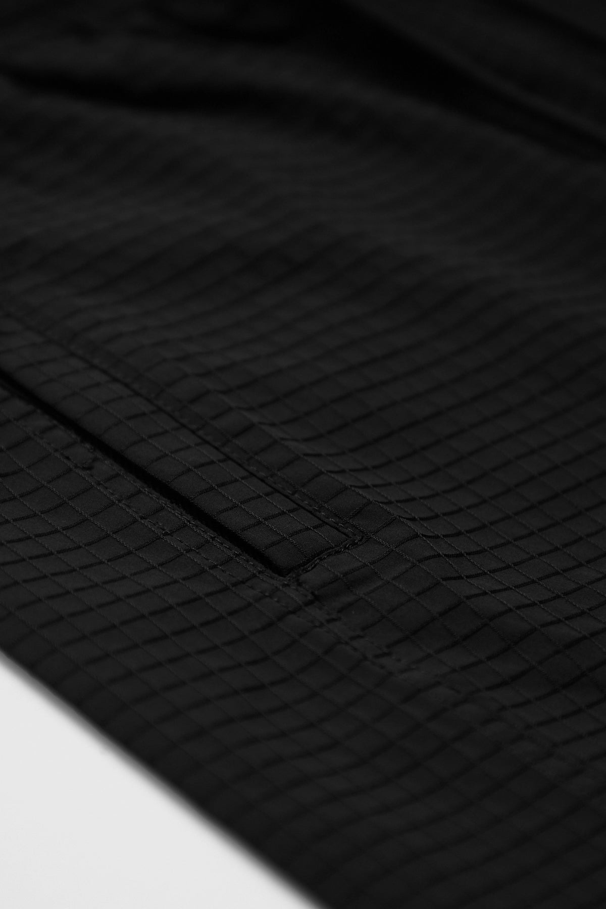 Krost Seamed Nylon Track Pant Black Waterproof