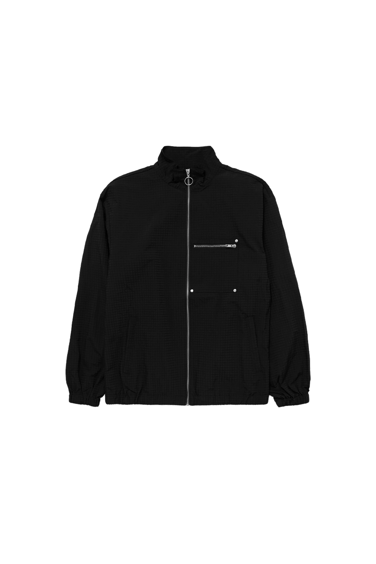 Krost Nylon Track Jacket Black