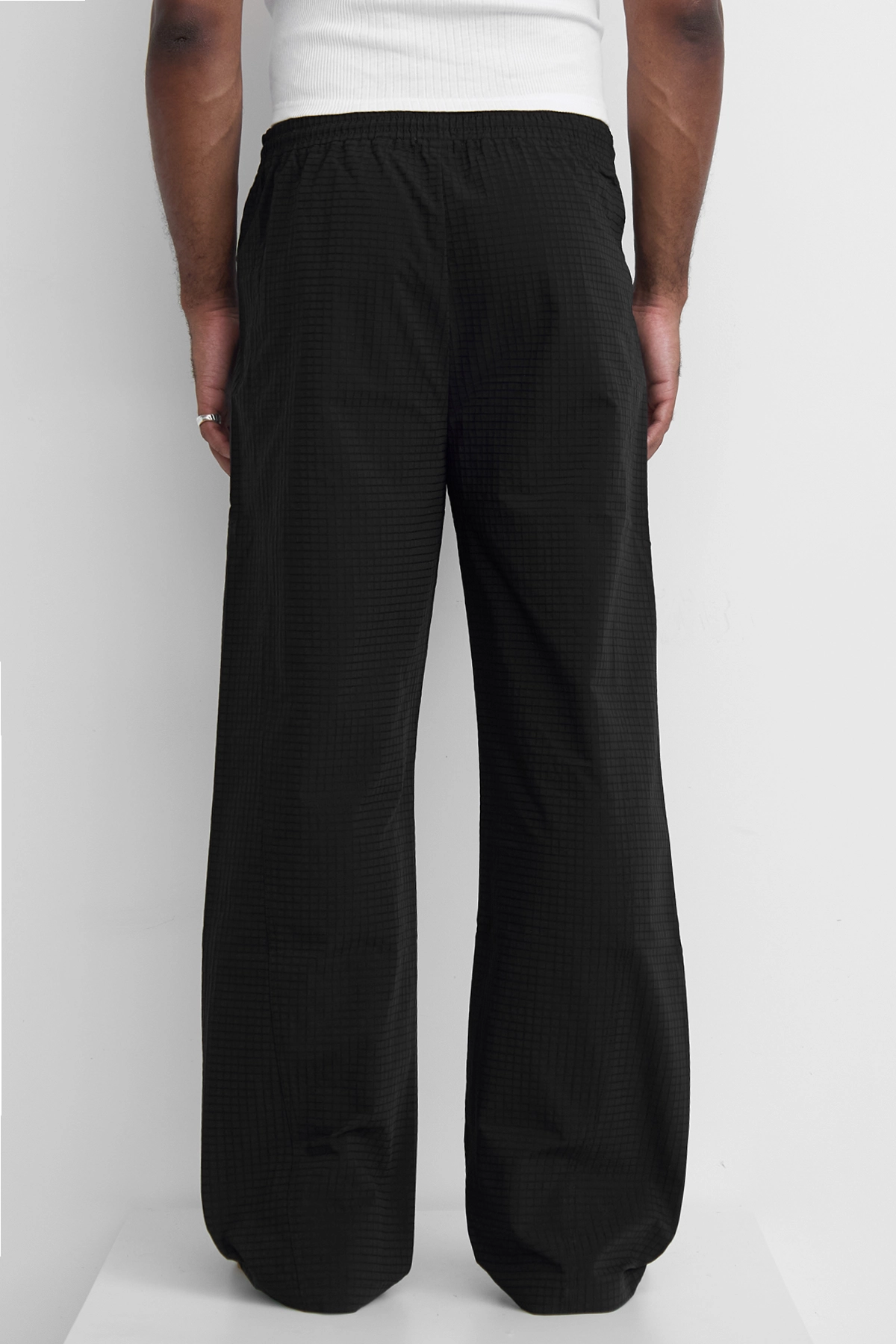 Krost Seamed Nylon Track Pant Back