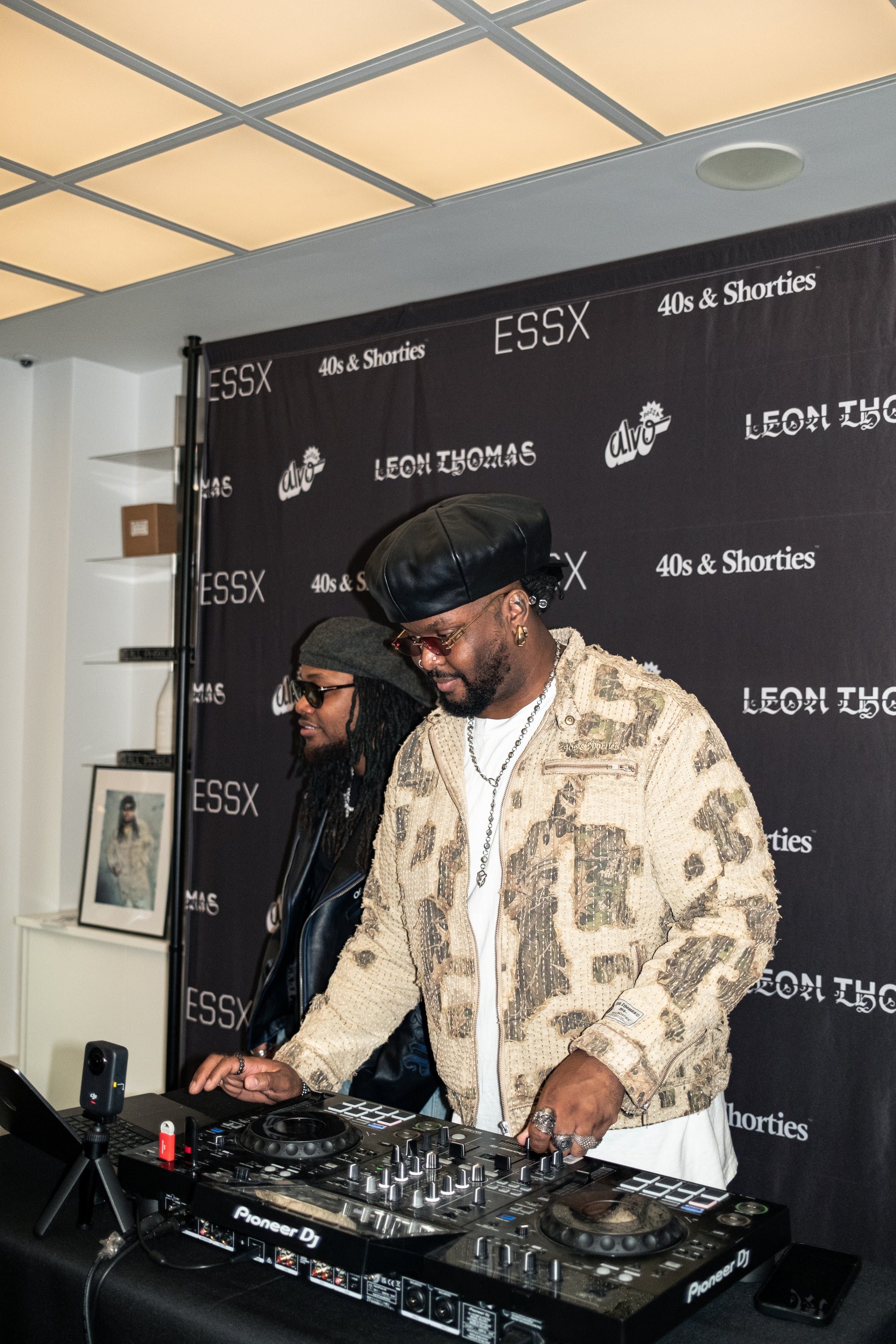 A person wearing incredibly styled clothes from ESSX NYC