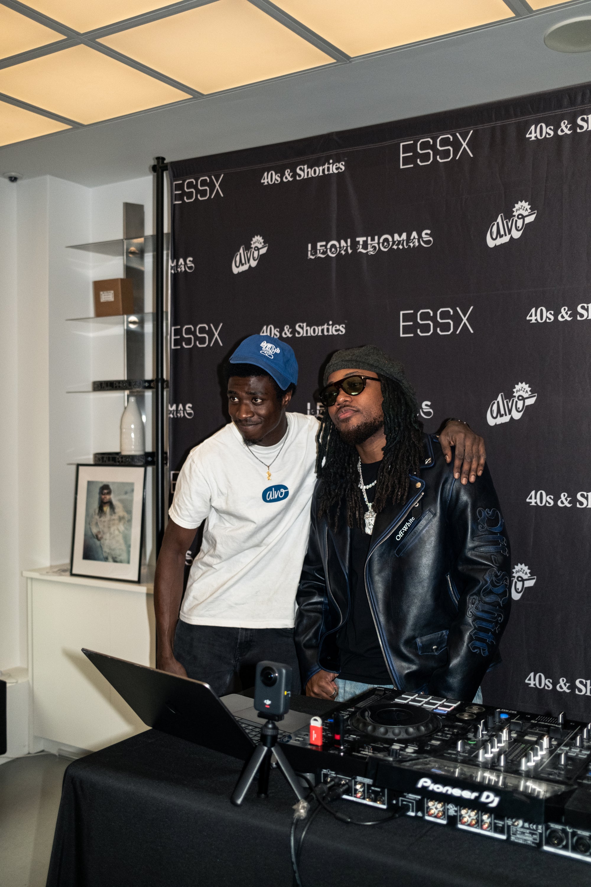 A person wearing incredibly styled clothes from ESSX NYC