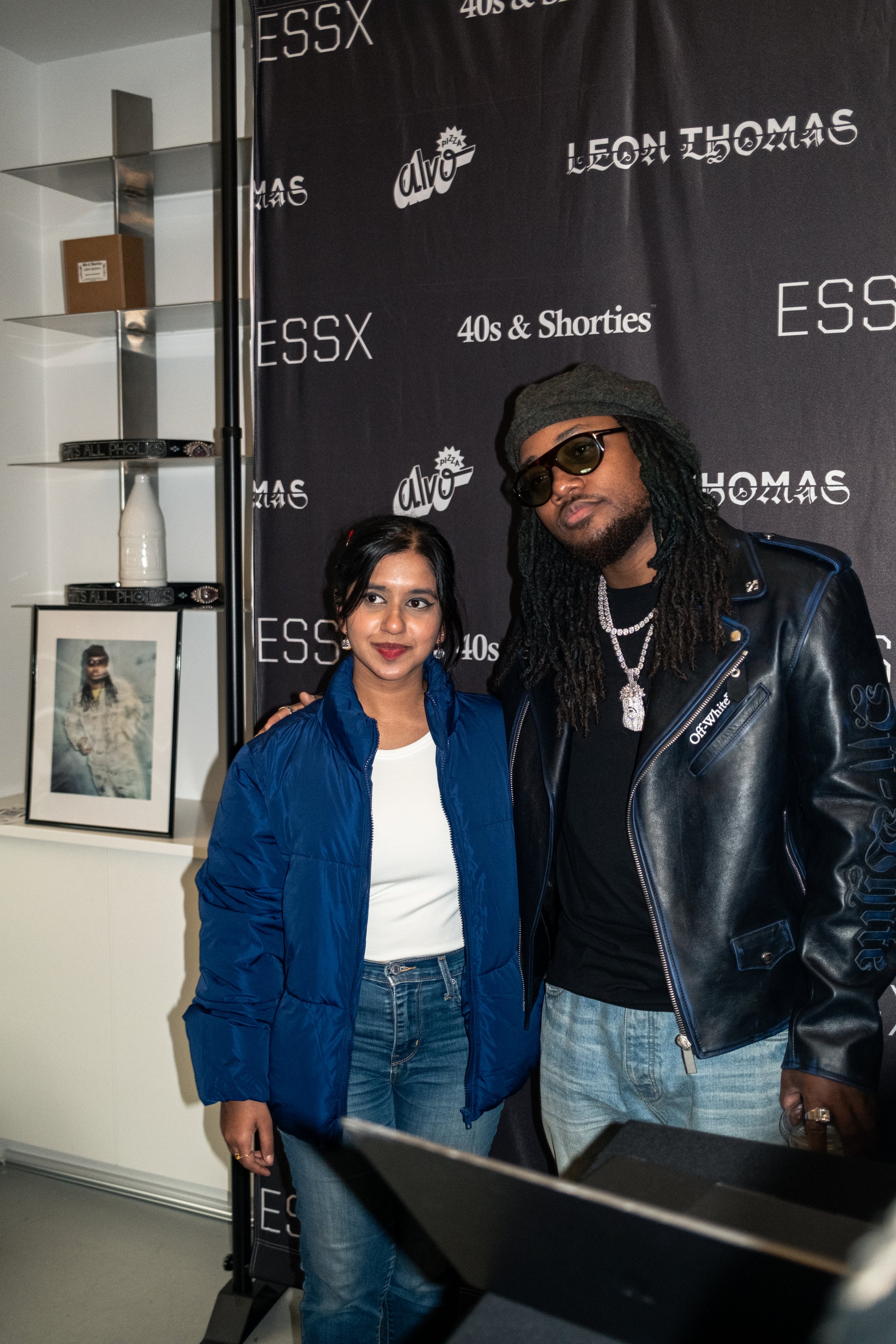 A person wearing incredibly styled clothes from ESSX NYC