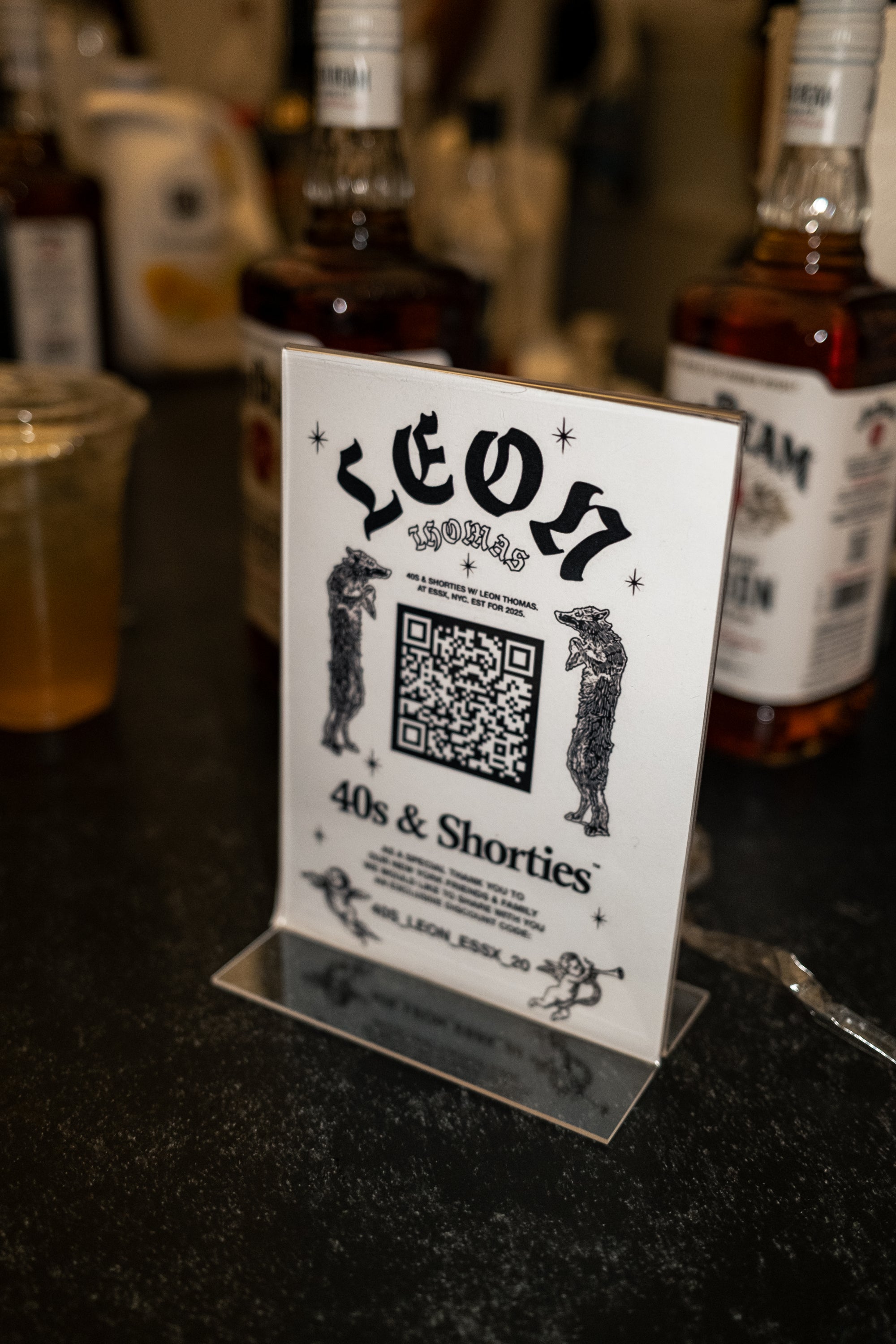 A person wearing incredibly styled clothes from ESSX NYC