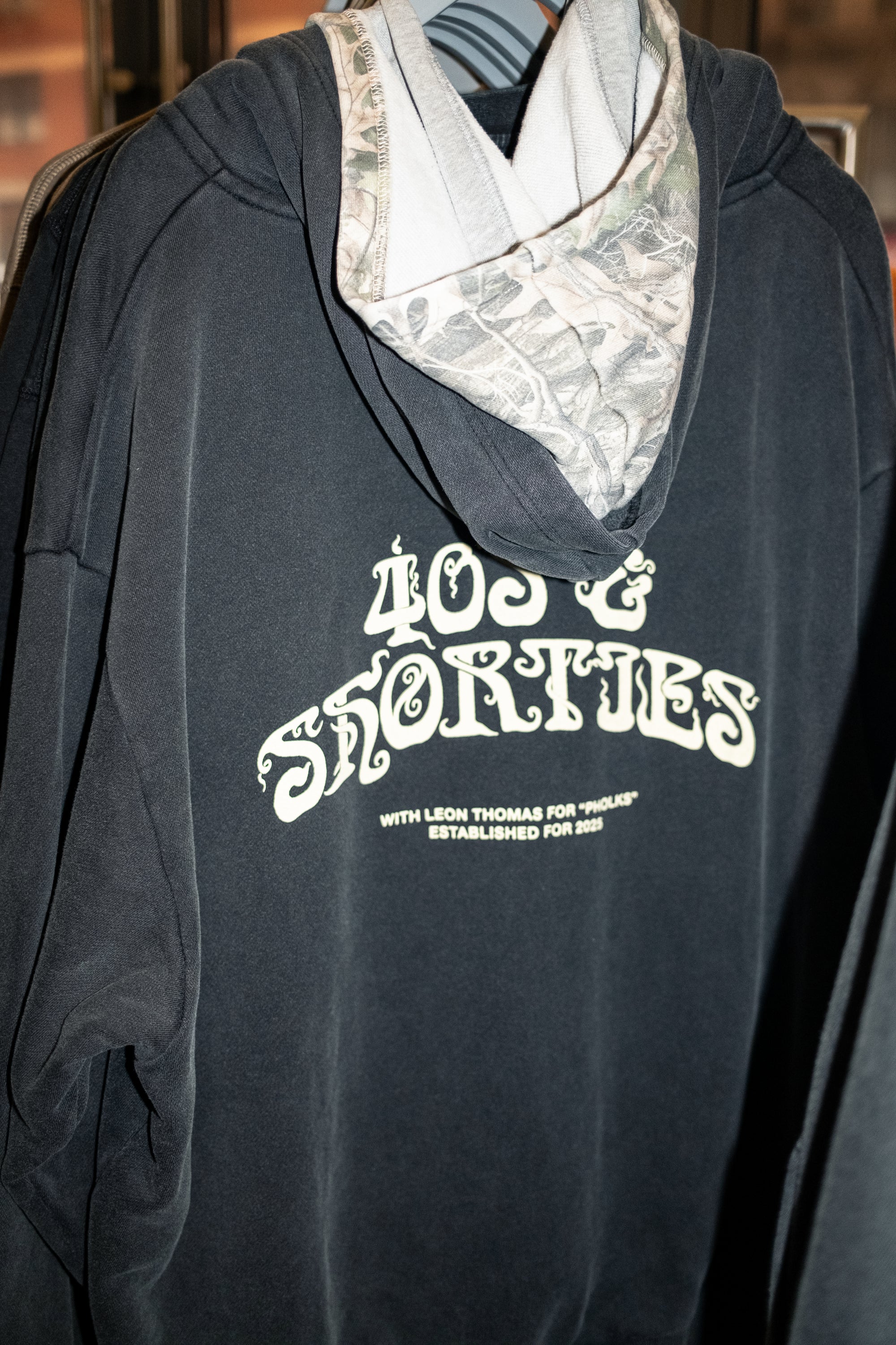 A person wearing incredibly styled clothes from ESSX NYC