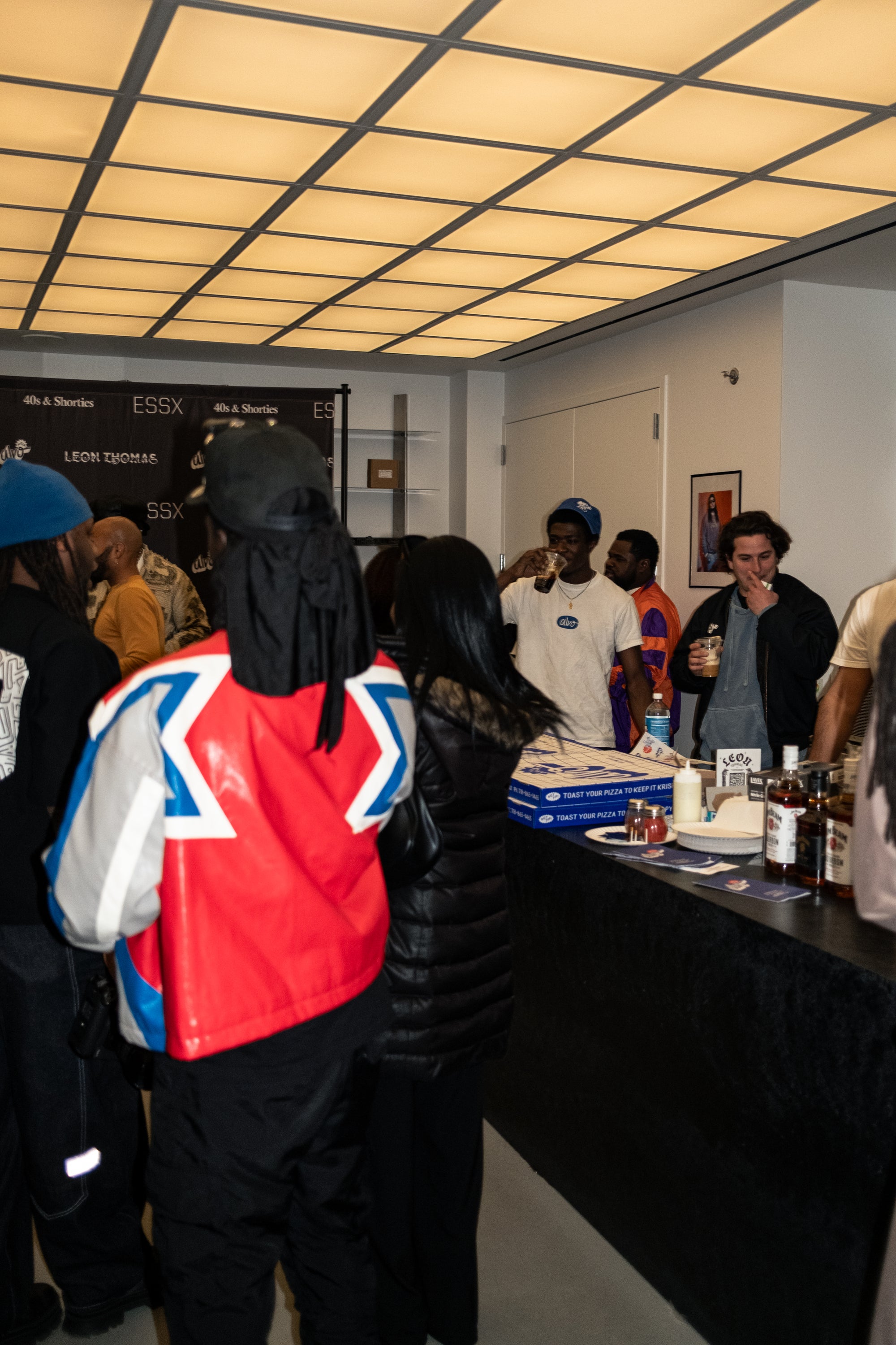 A person wearing incredibly styled clothes from ESSX NYC