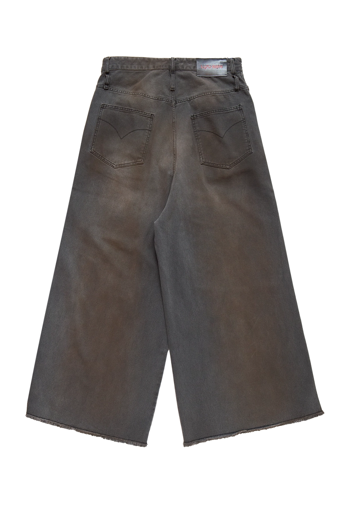 Lu'u Dan  Dumpster Denim Jeans Grey