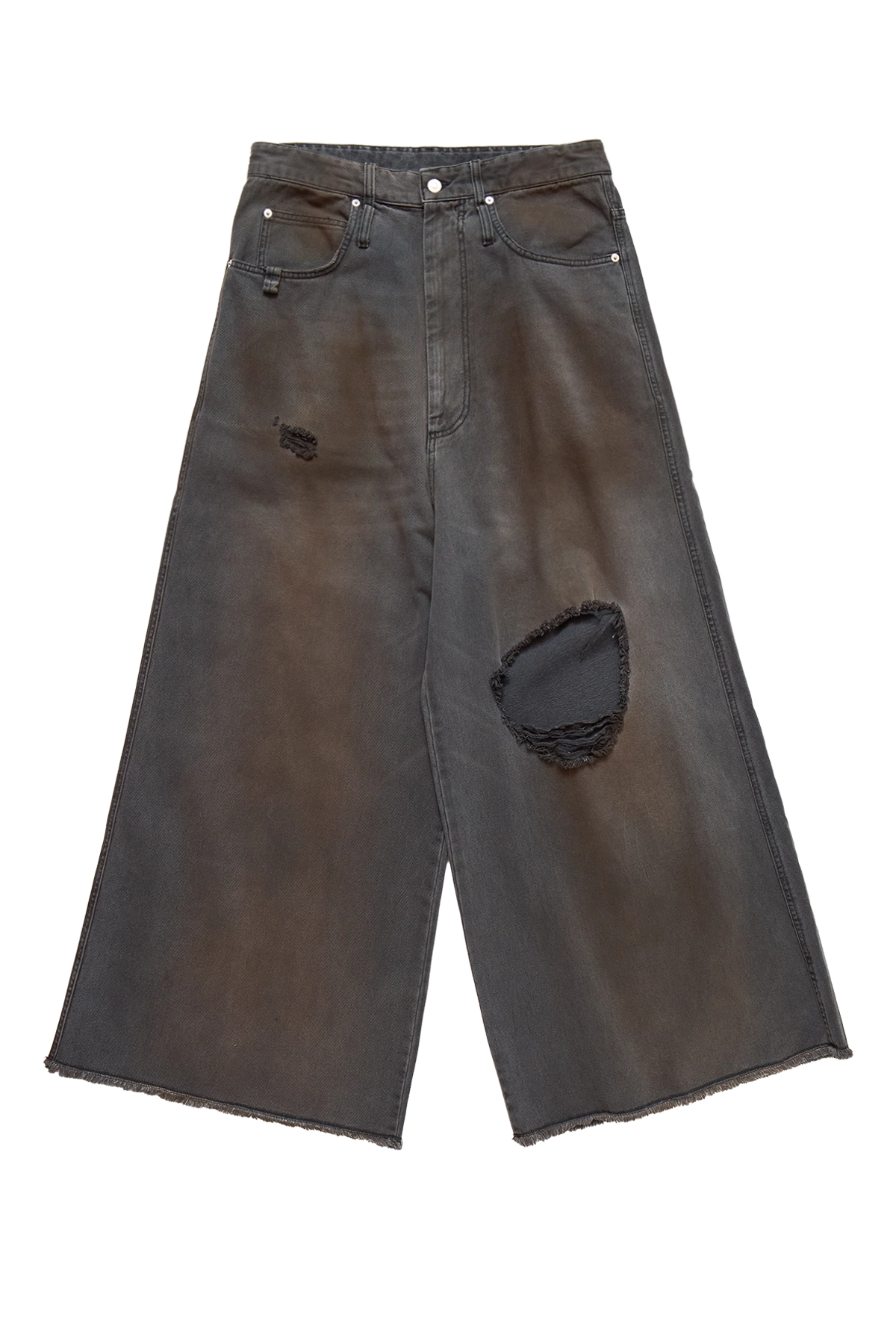 Lu'u Dan  Dumpster Denim Jeans Grey