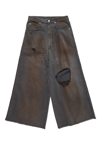 【LU'UDAN】 dumpster denim 25SS Lu'u Dan Dumpster Denim Jeans Grey – ESSXNYC