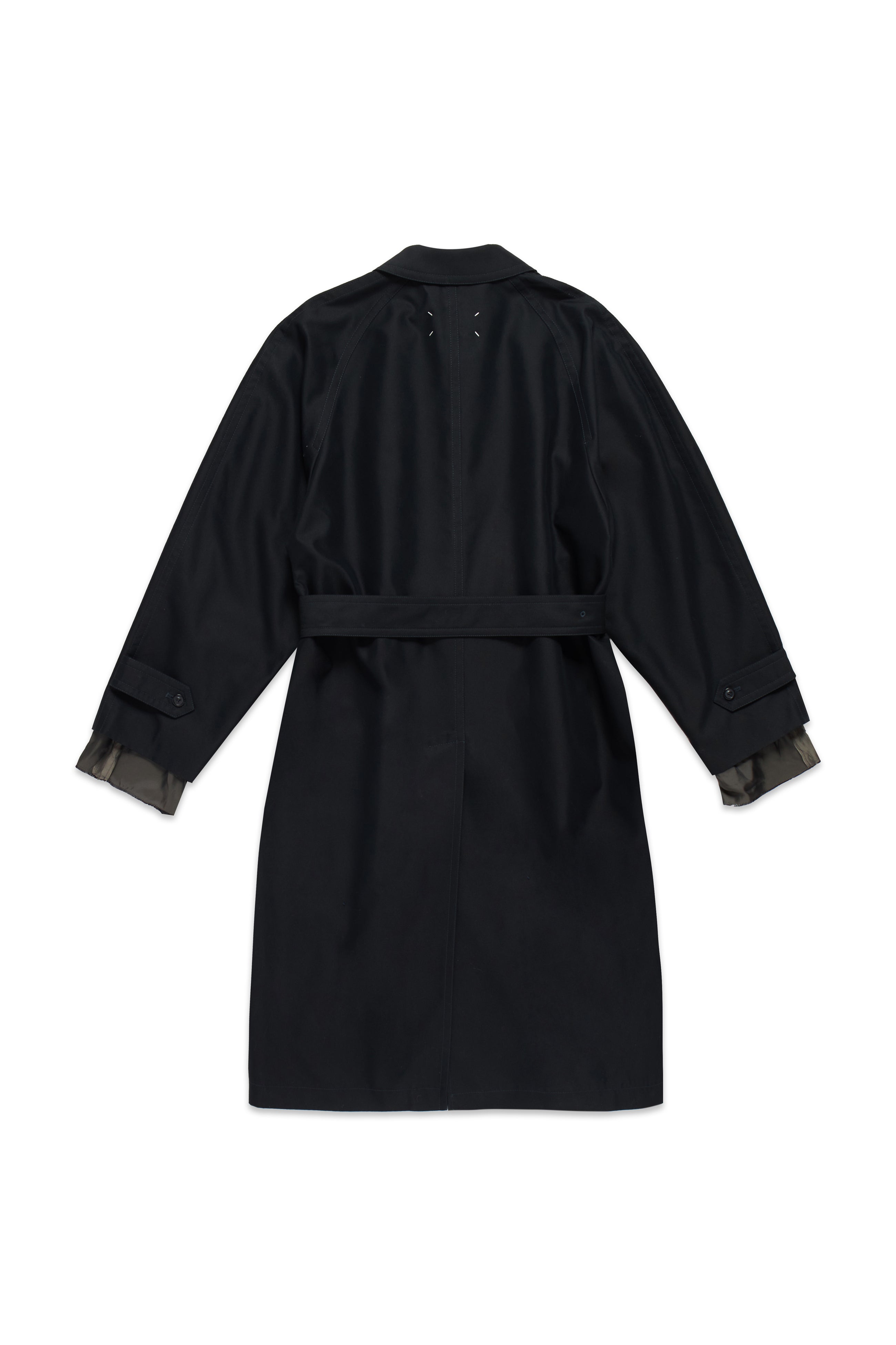 Maison Margiela Classic Trench Coat Black 10656