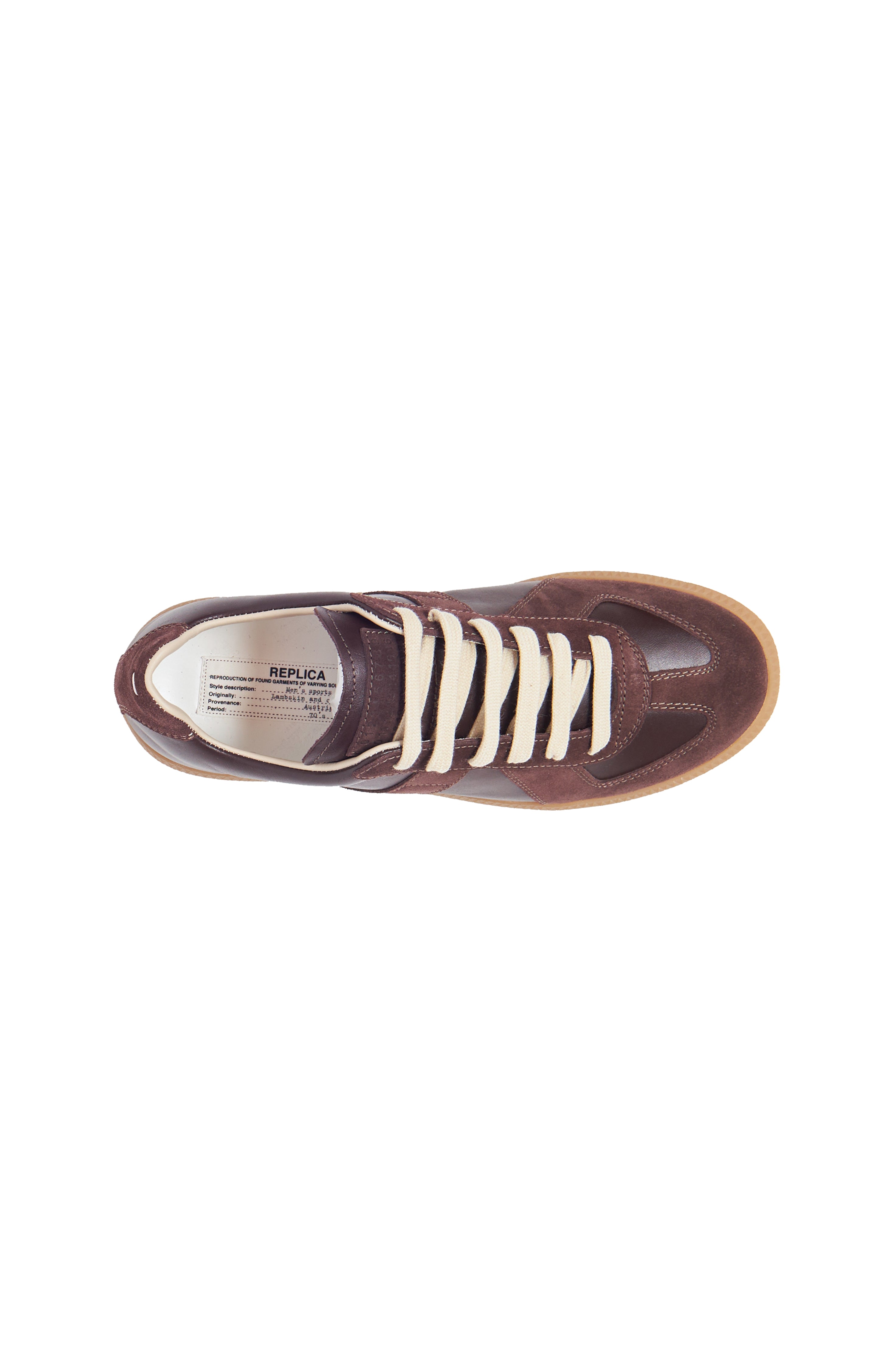 Maison Margiela Replica Sneaker Low Top Brown 10750