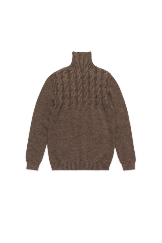 Maison Margiela Turtleneck Brown 10704