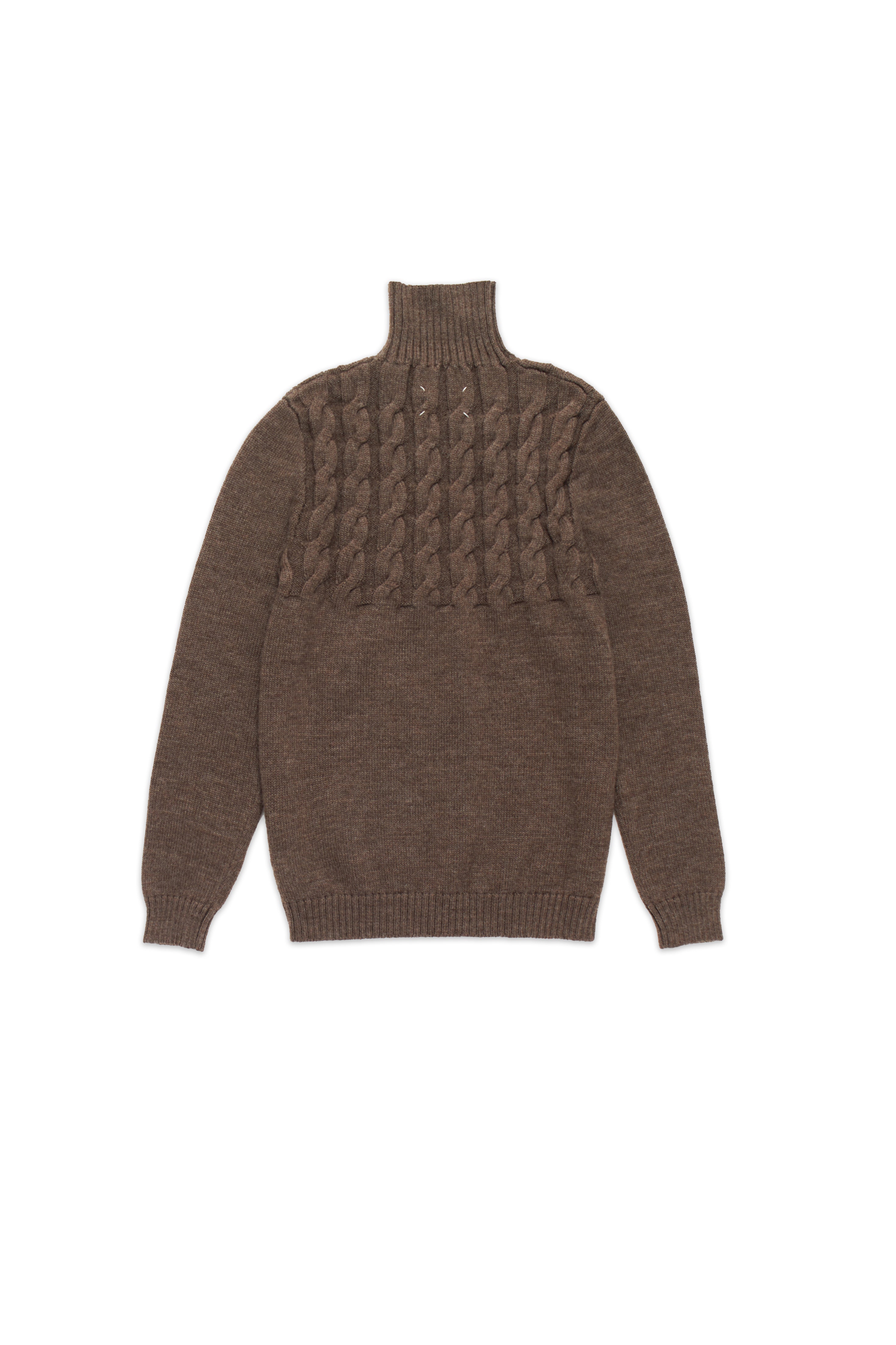 Maison Margiela Turtleneck Brown 10705