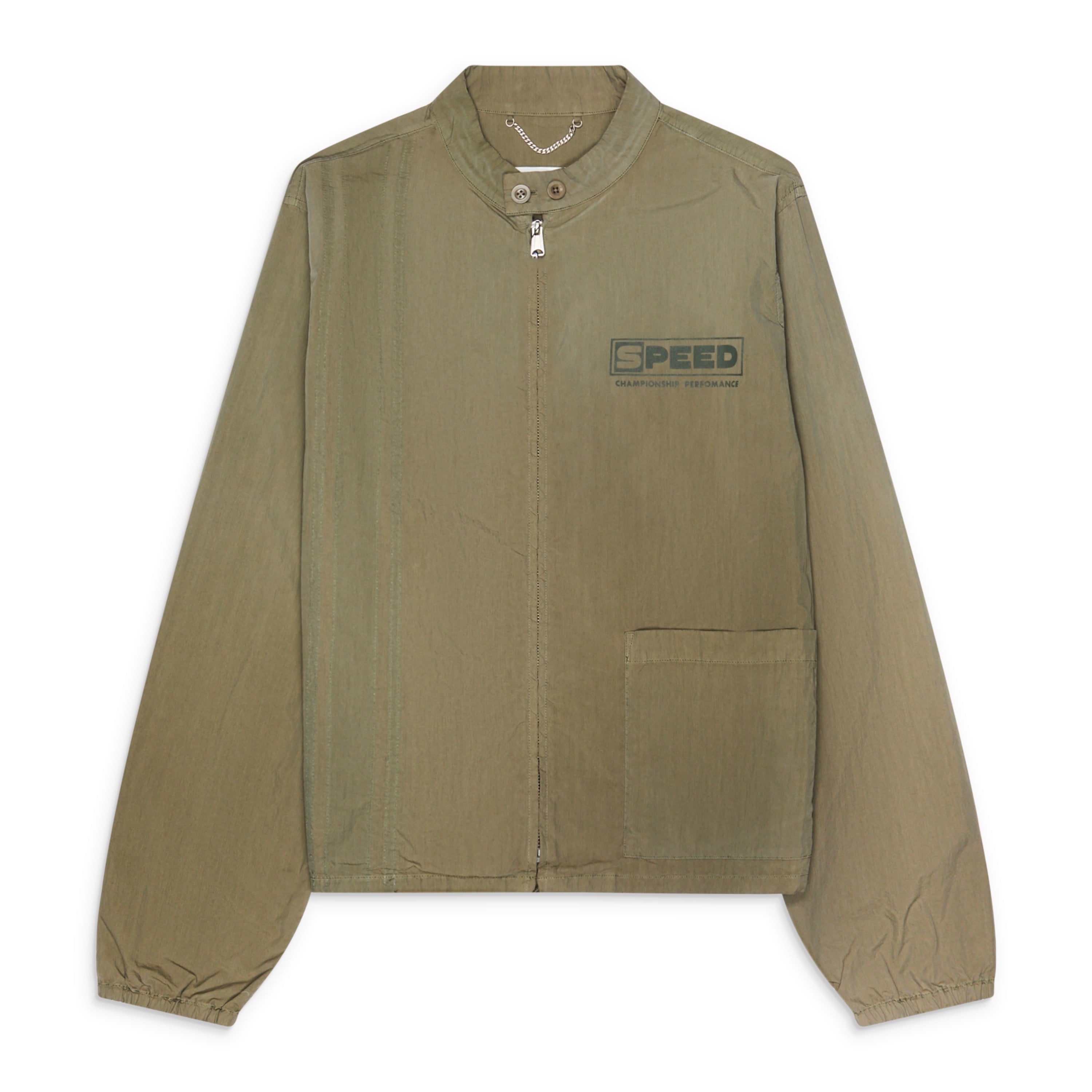 Maison Margiela Canvas Sportswear Jacket Khaki