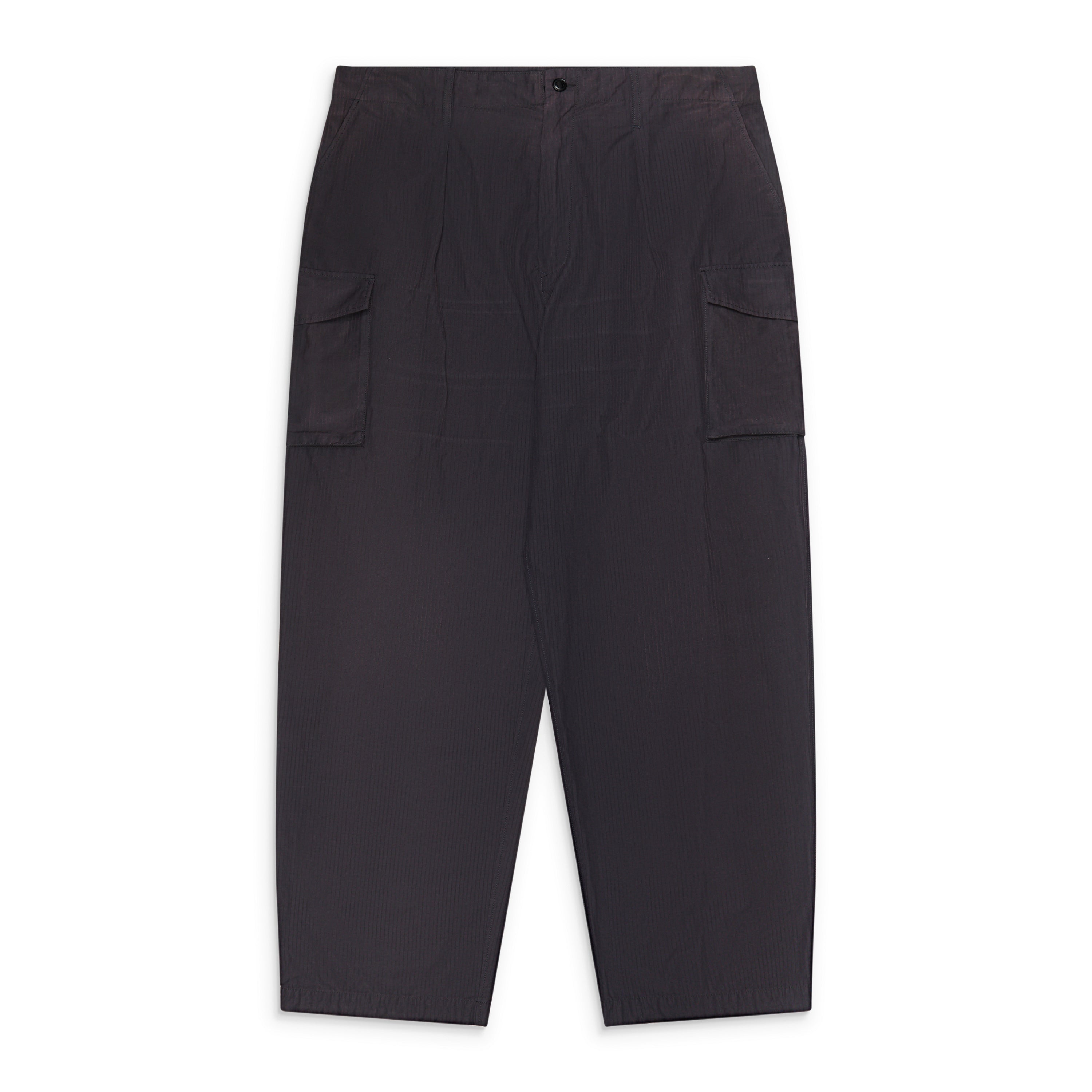 Maison Margiela Cotton Blend Cargo Pants Washed Black