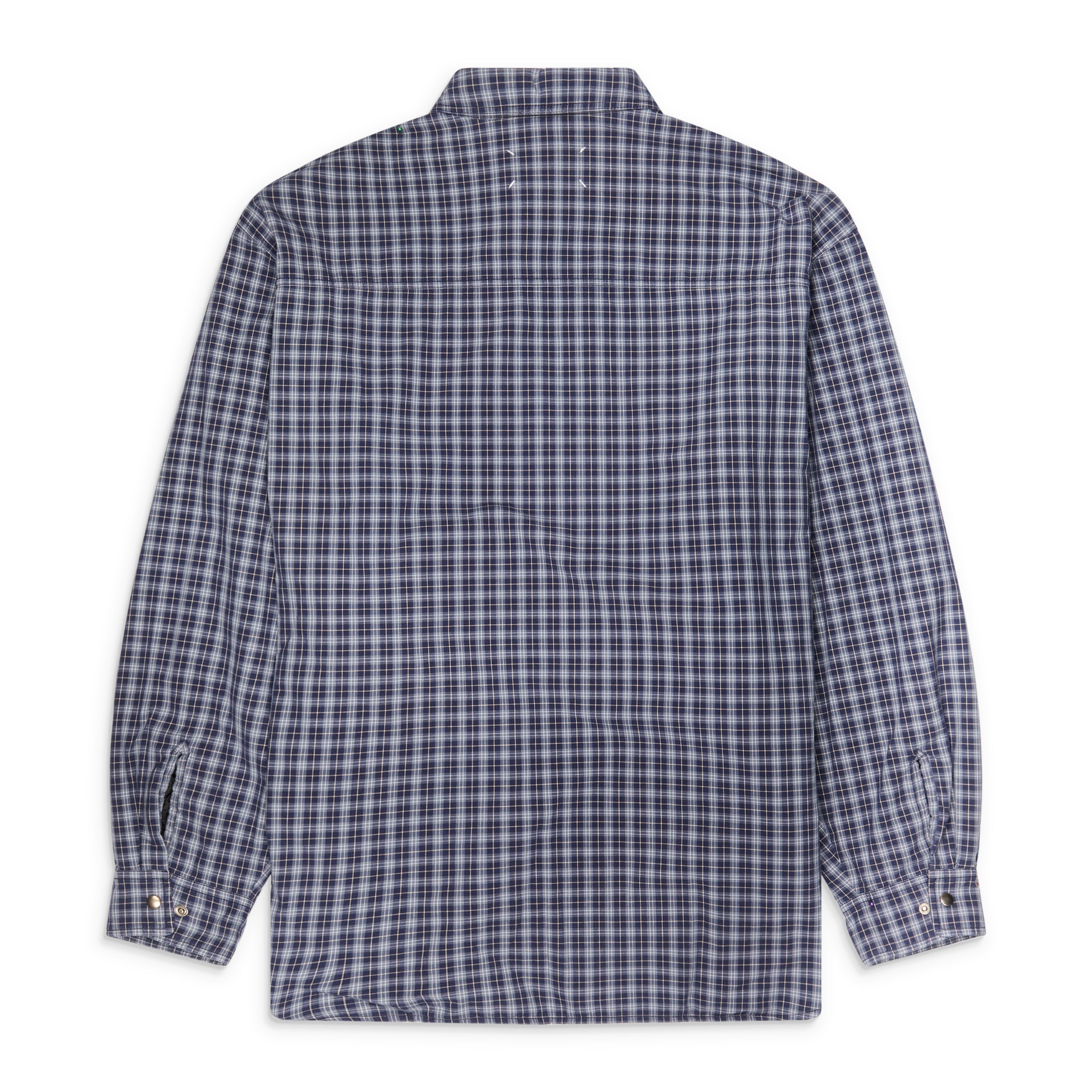 Maison Margiela Reversbile Padded Shirt Blue