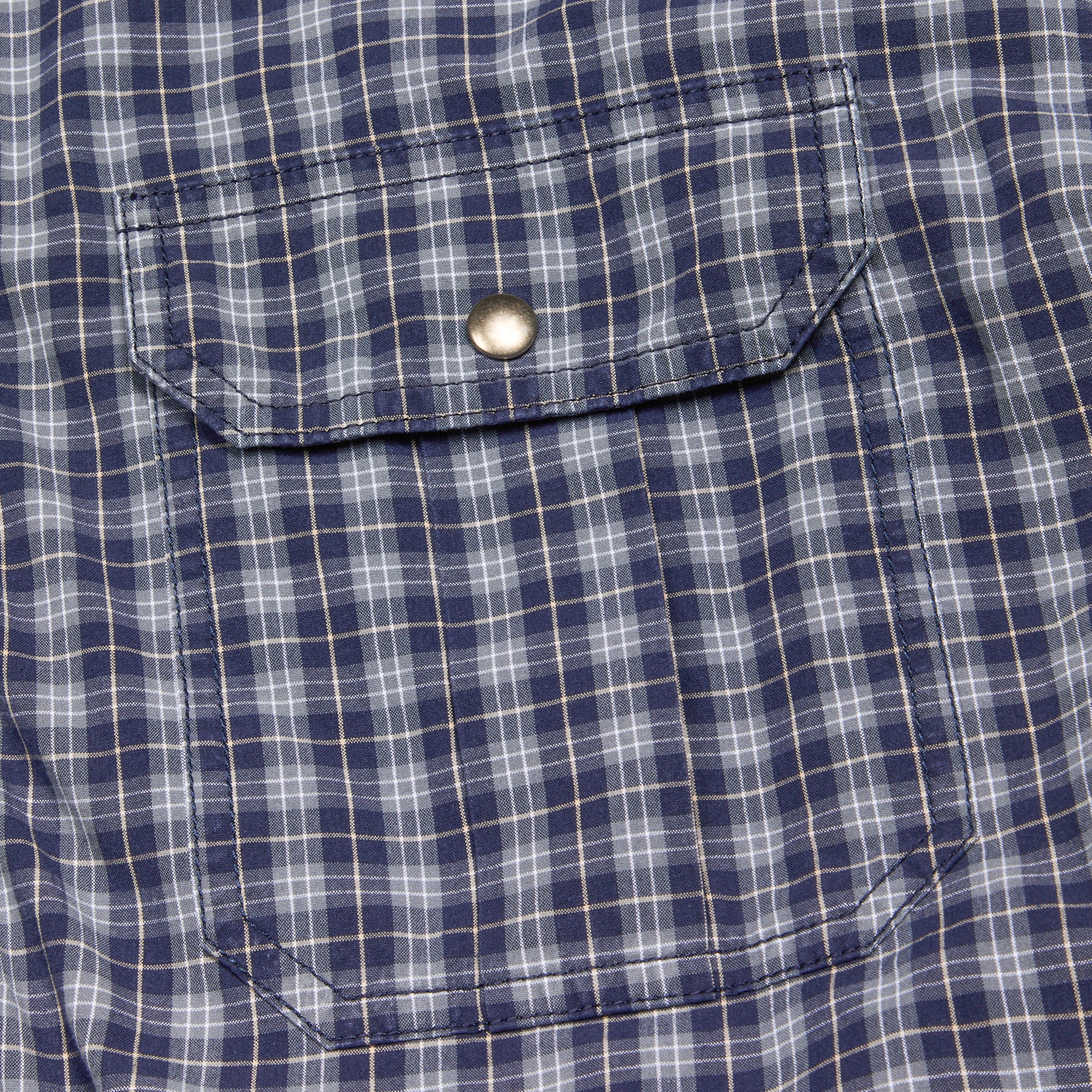 Maison Margiela Reversbile Padded Shirt Blue