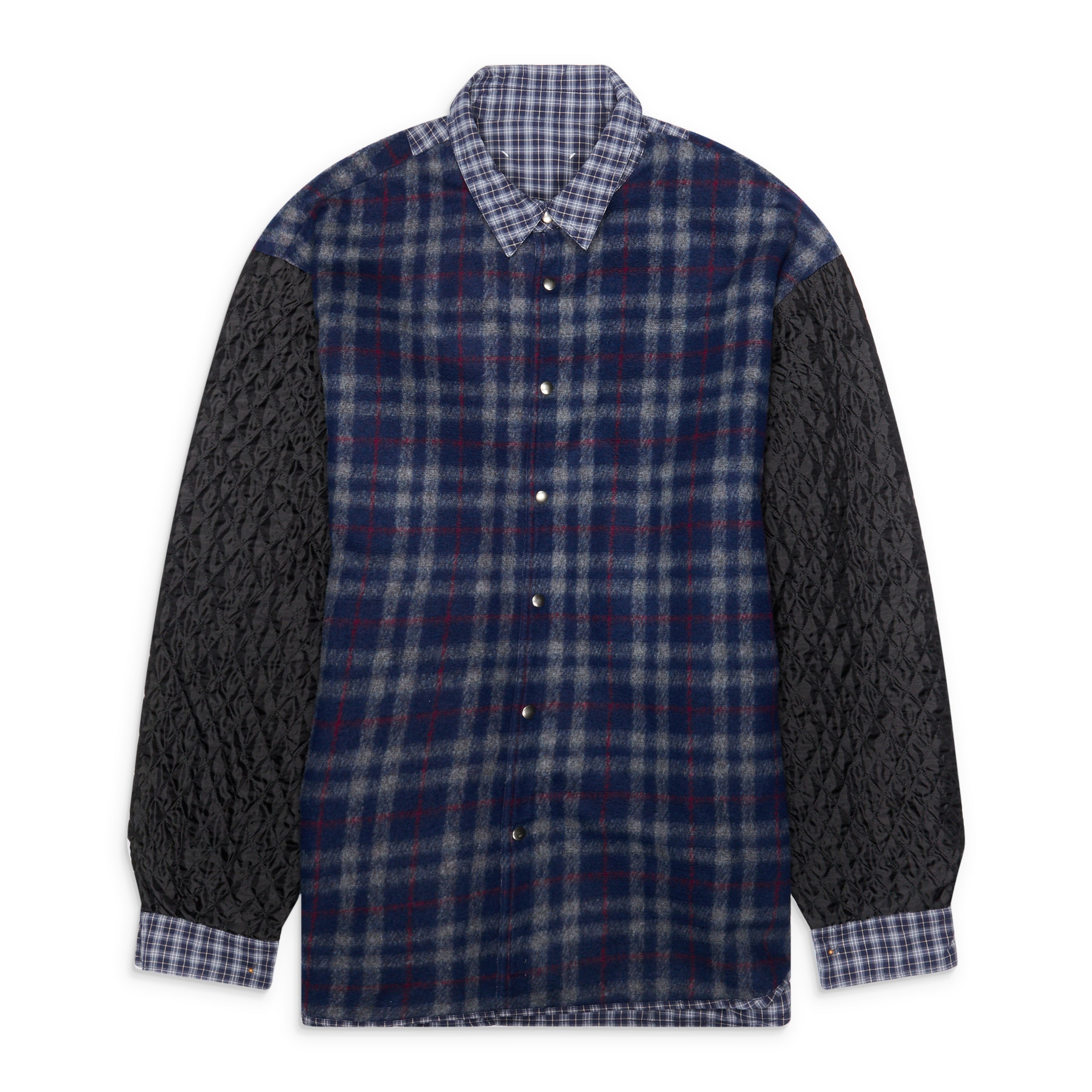 Maison Margiela Reversbile Padded Shirt Blue