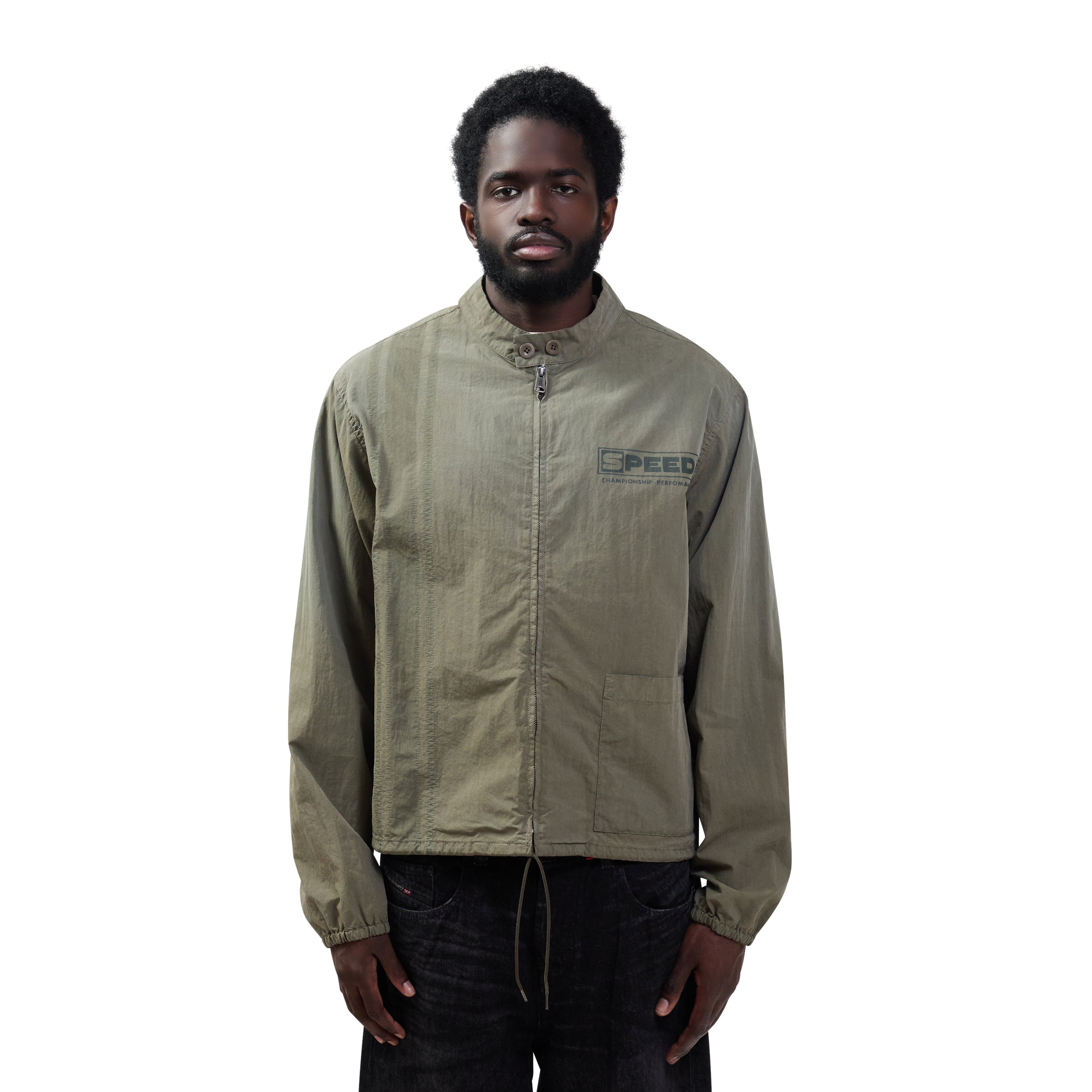 Maison Margiela Canvas Sportswear Jacket Khaki