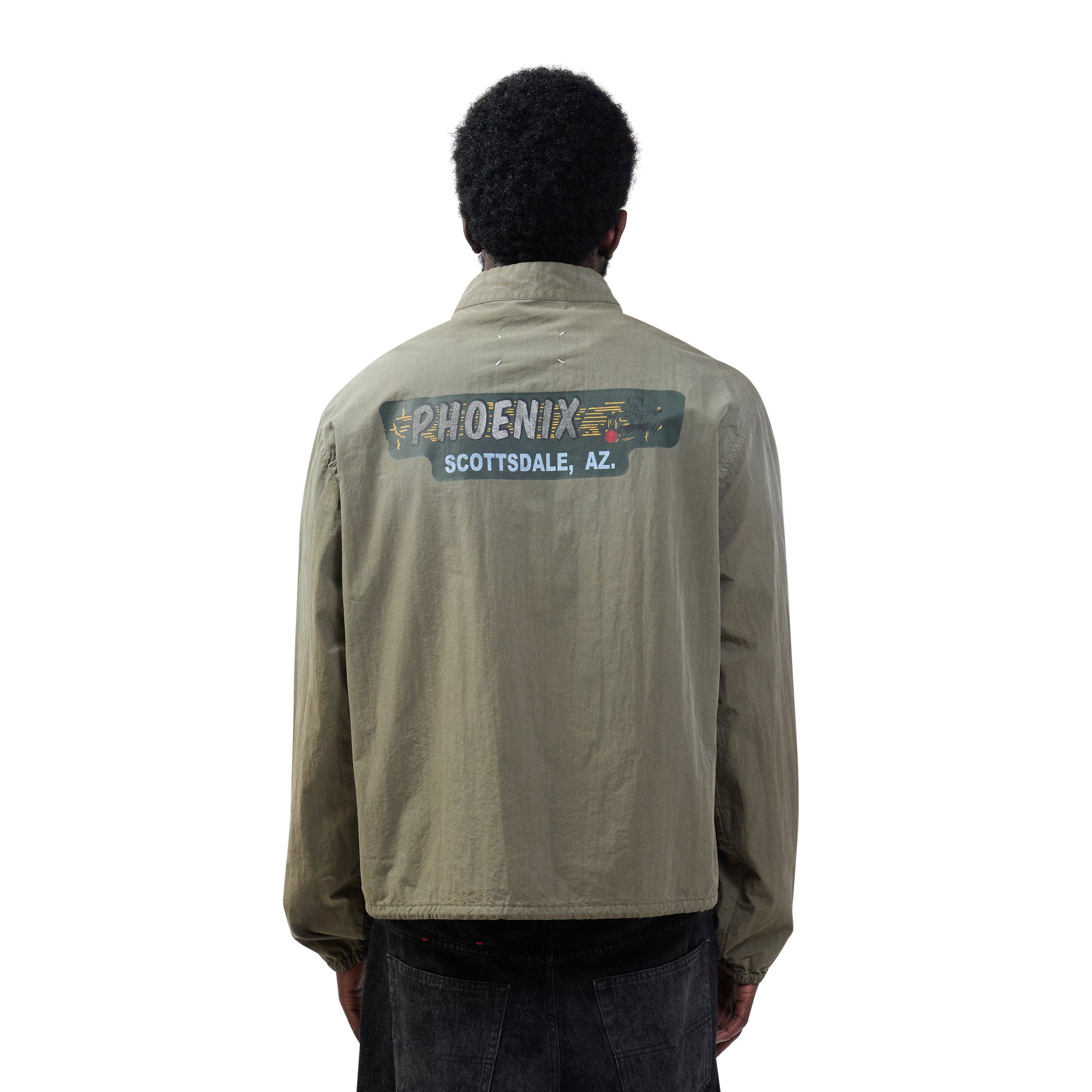 Maison Margiela Canvas Sportswear Jacket Khaki