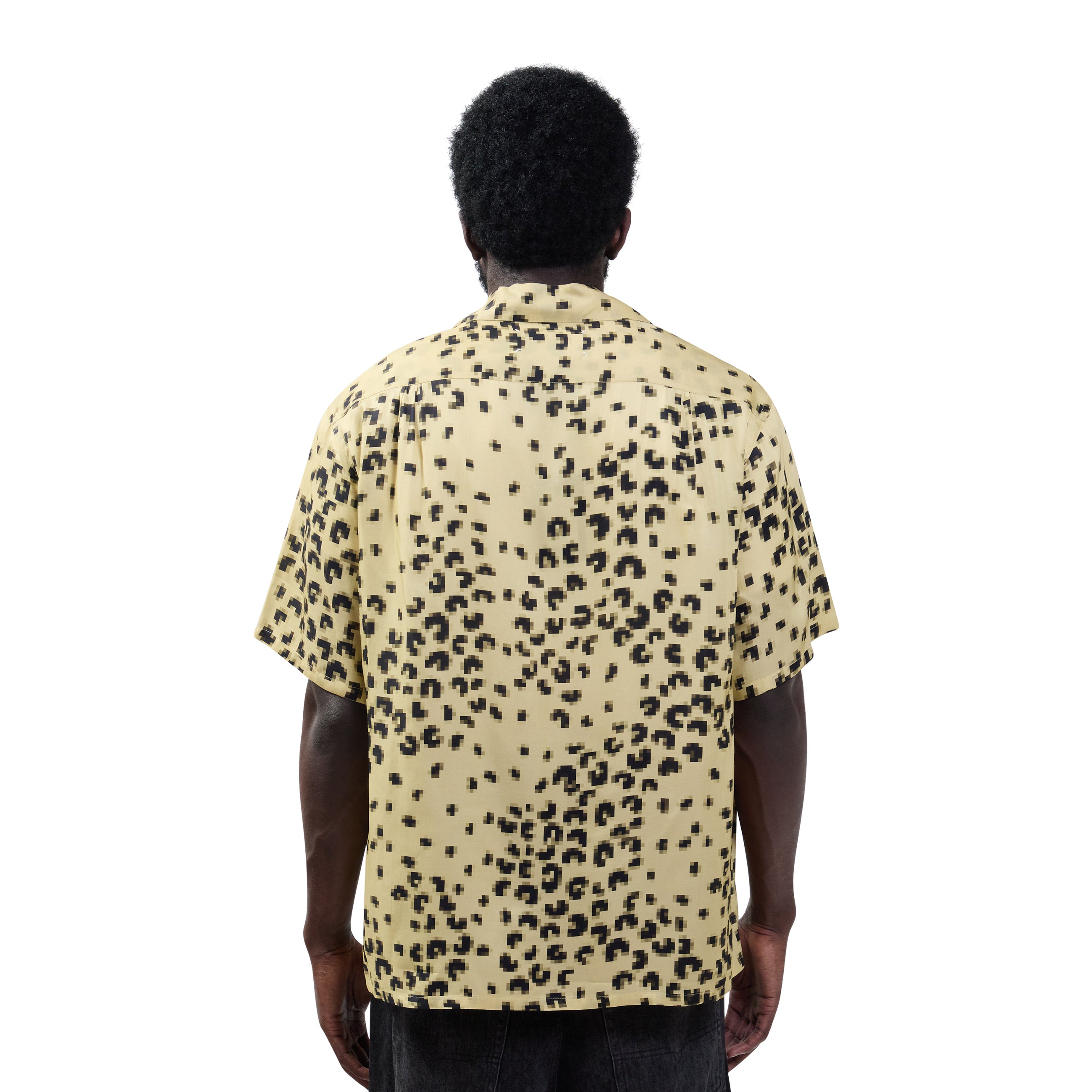 Maison Margiela Pixel Leopard Short Sleeve Shirt