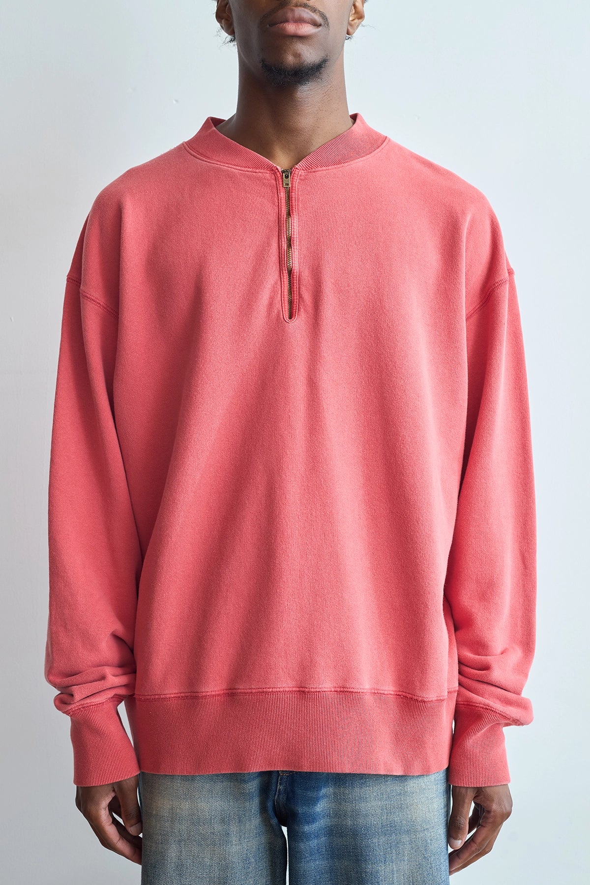 Maison Margiela Half Zip Sweatshirt Front