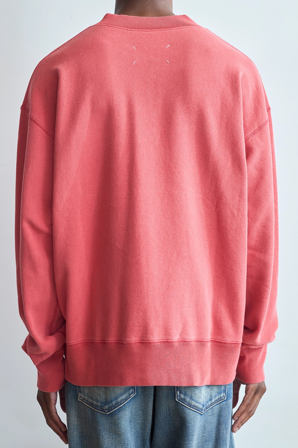 Maison Margiela Half Zip Sweatshirt Back