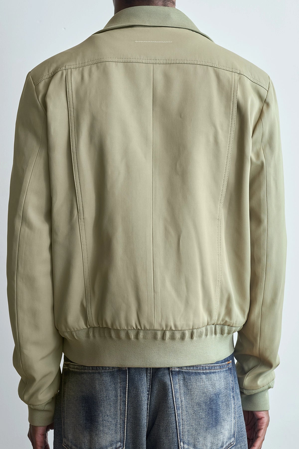 MM6 Maison Margiela Zip Up Sports Jacket Model back