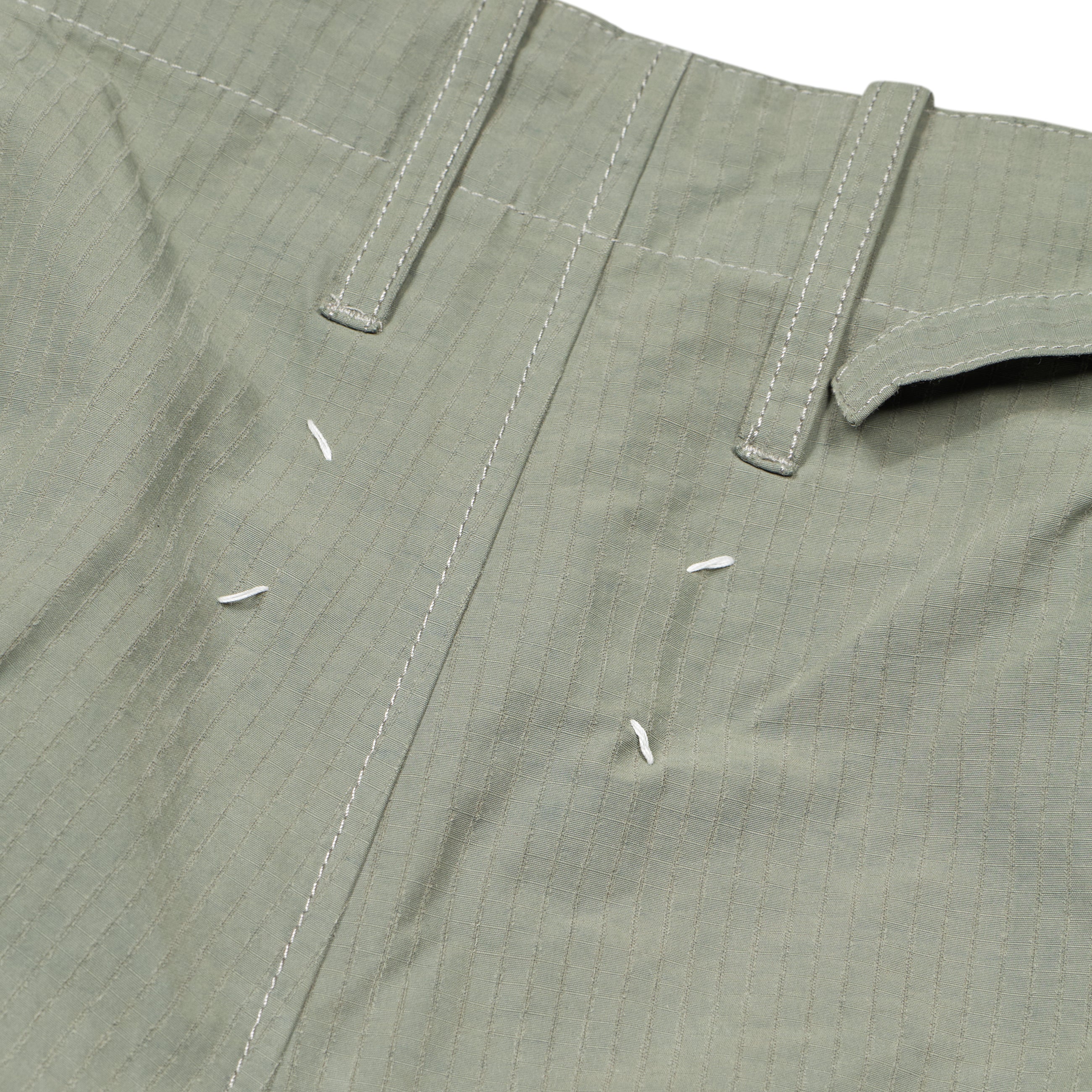 Maison Margiela Cotton Blend Cargo Pants Sage