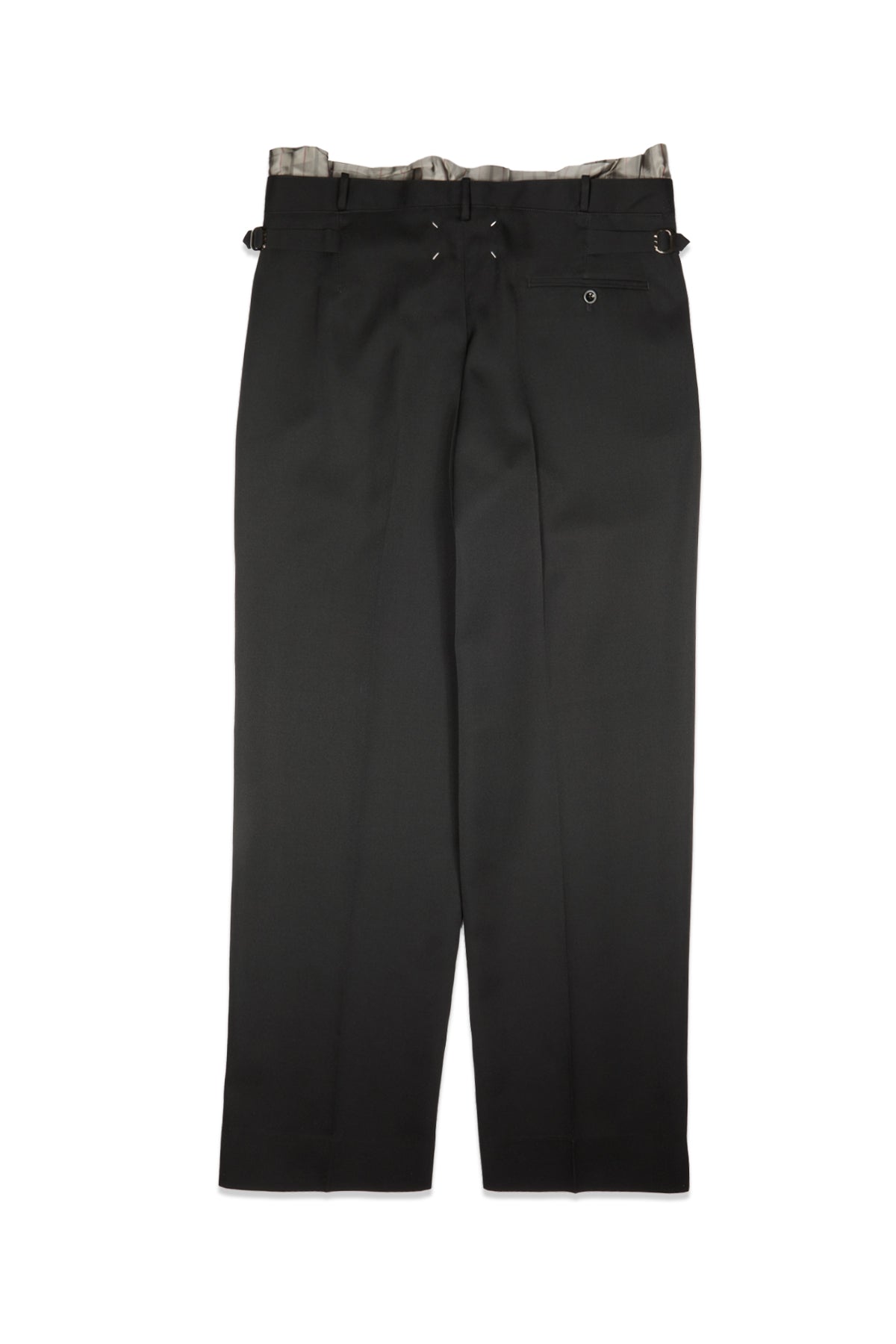 Margiela Layered Pleated Trouser Black