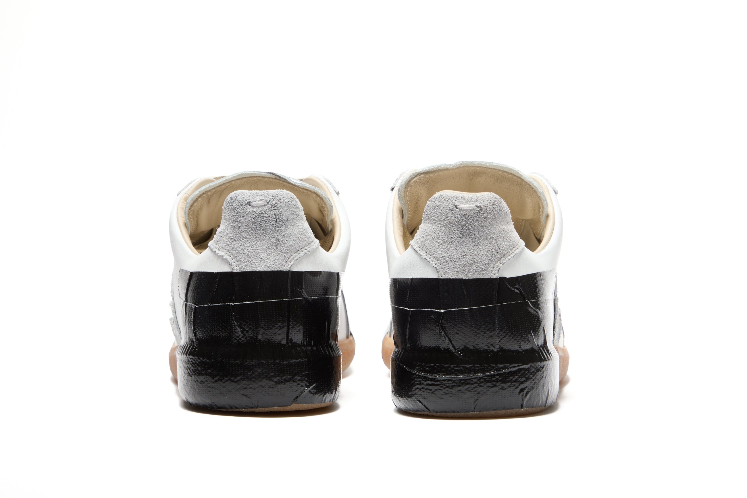 Margiela Taped Replica Low Top Sneaker Off white/Black