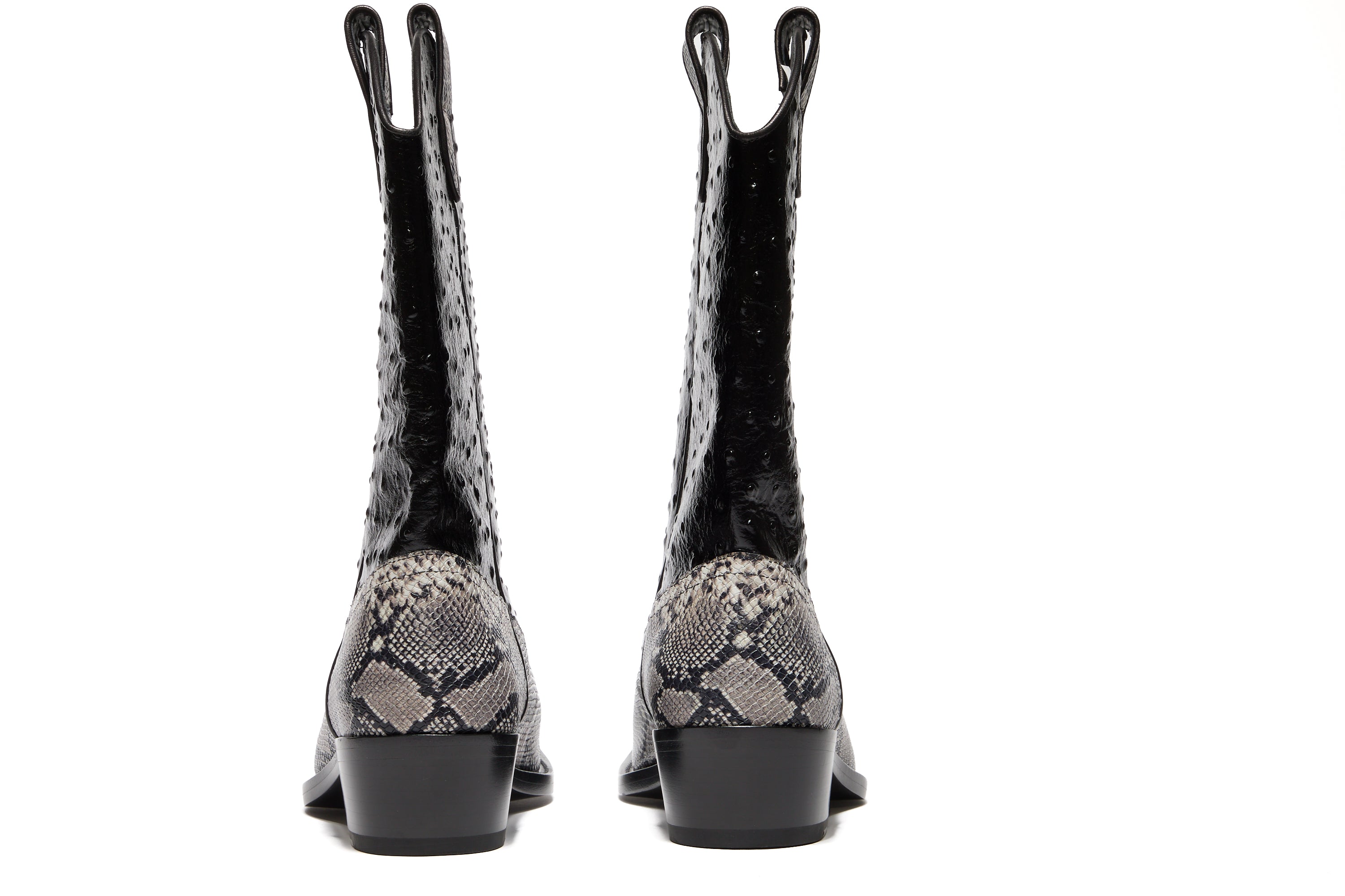 Martine Rose (マーティン・ローズ) ウエスタンブーツ Martine Rose Cowboy Boot Grey – ESSXNYC