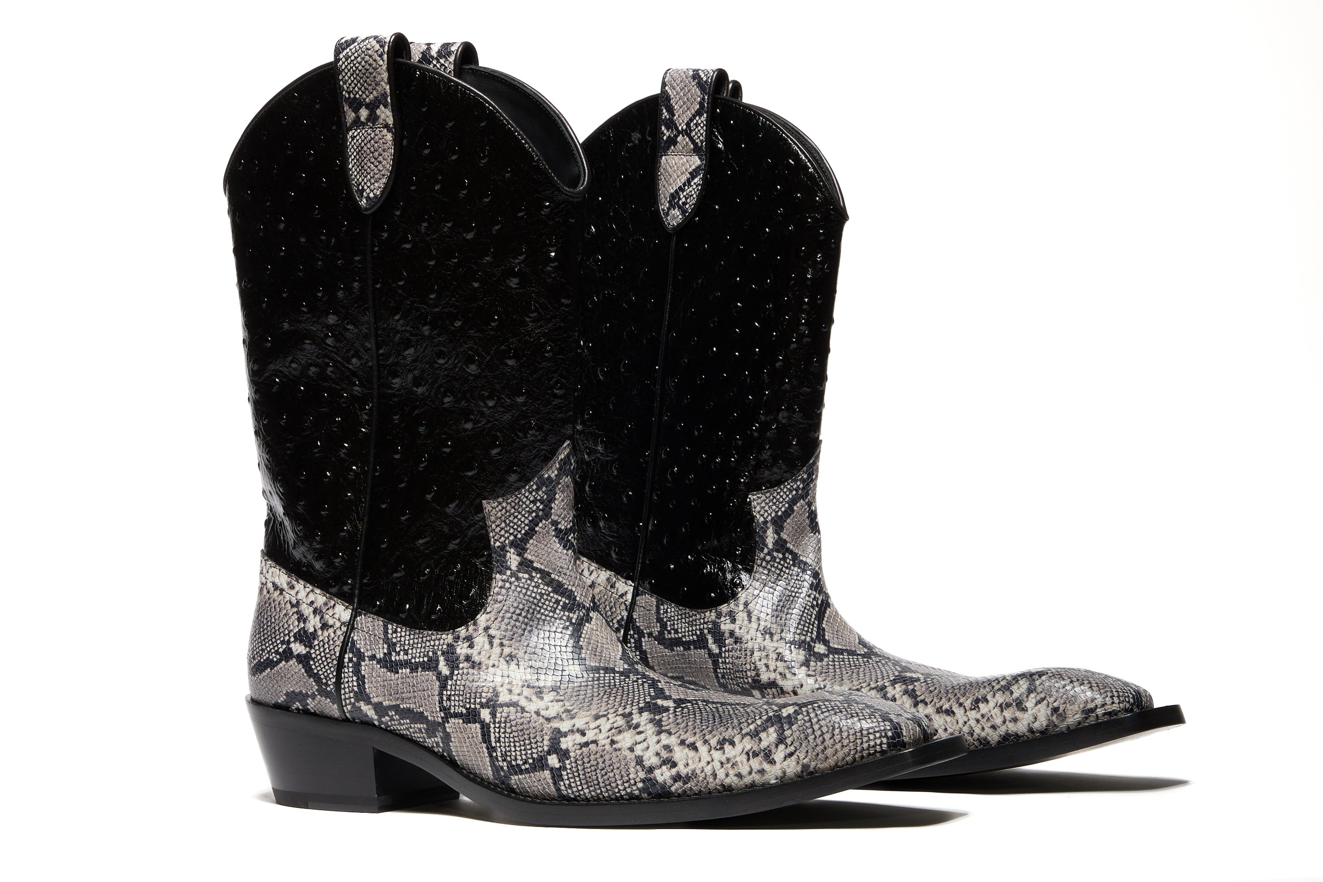 Martine Rose Cowboy Boot Grey
