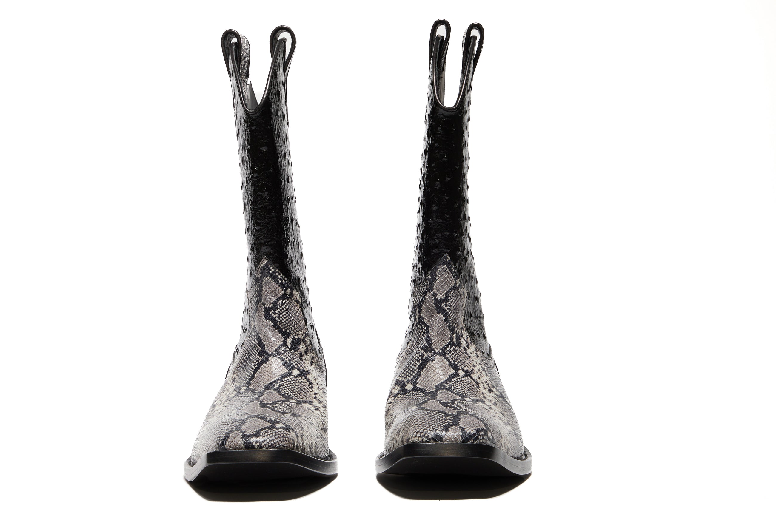 Martine Rose Cowboy Boot Grey