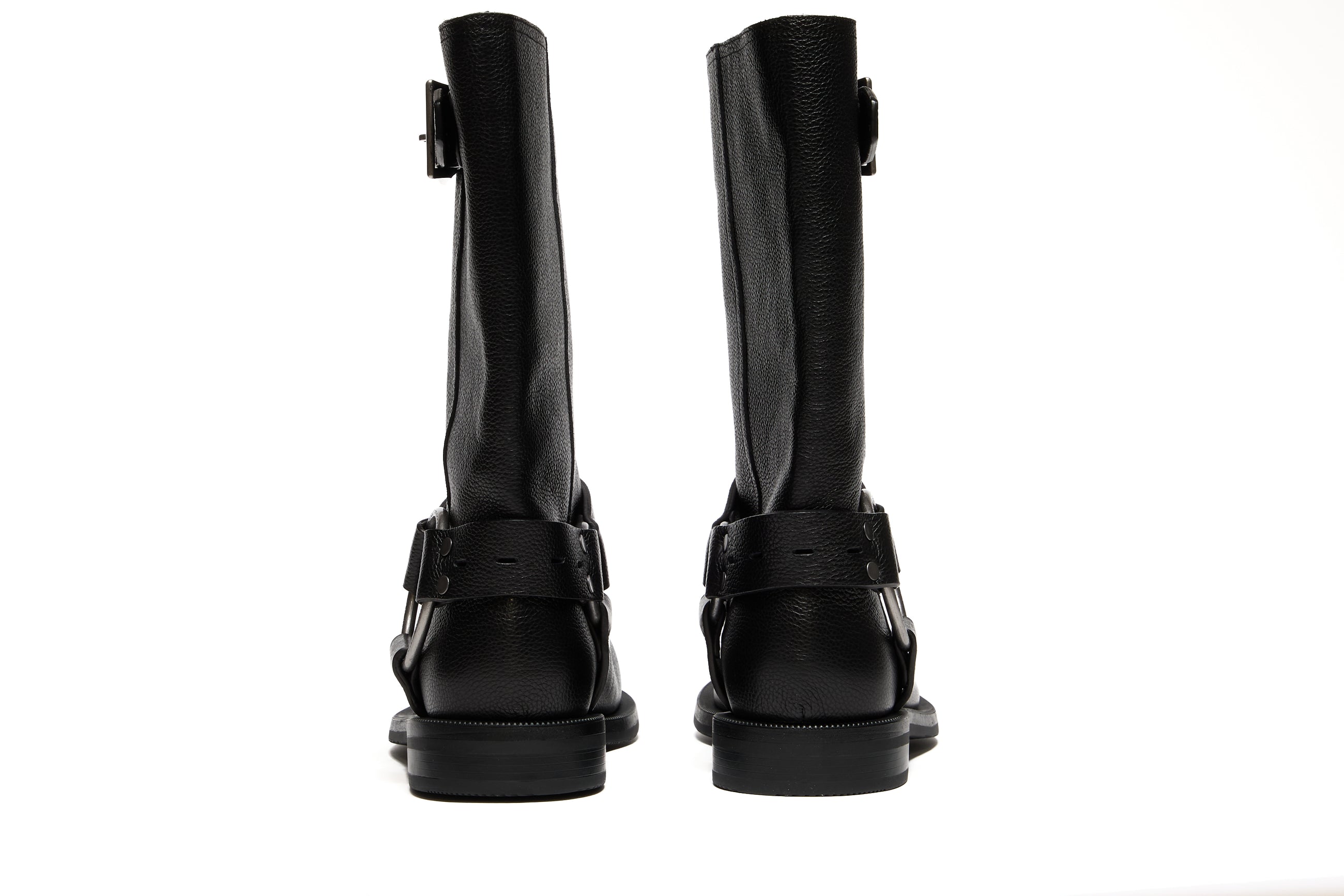 Martine Rose O Ring Moto Boot Black