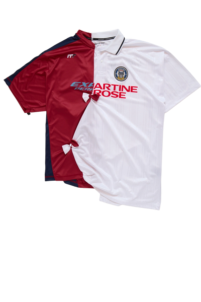 Martine Rose Collage Football Top Multi – ESSXNYC