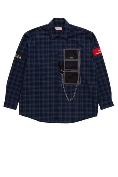Martine Rose Wallet Shirt Blue – ESSXNYC