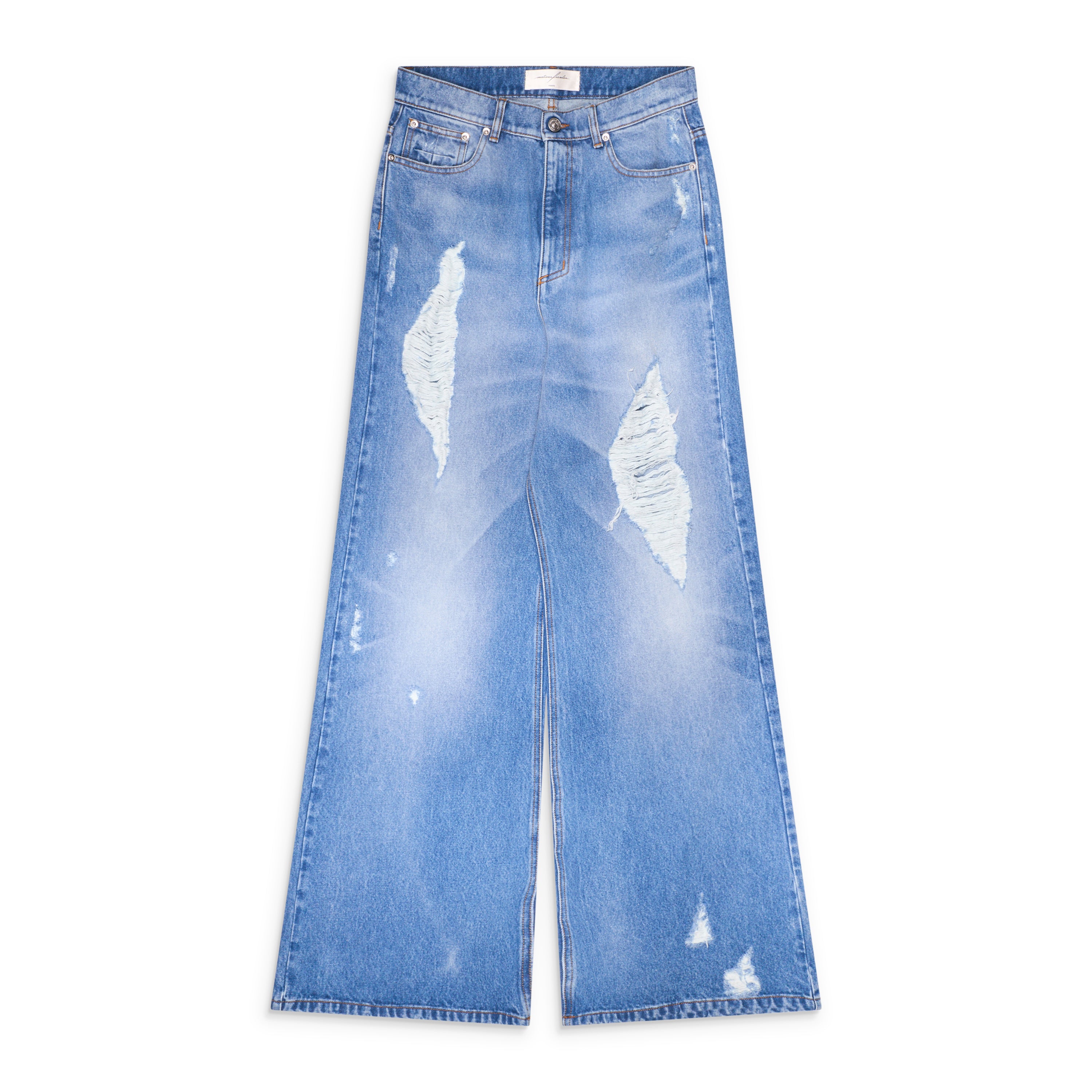 MATIERES FECALES Slack Jeans Blue