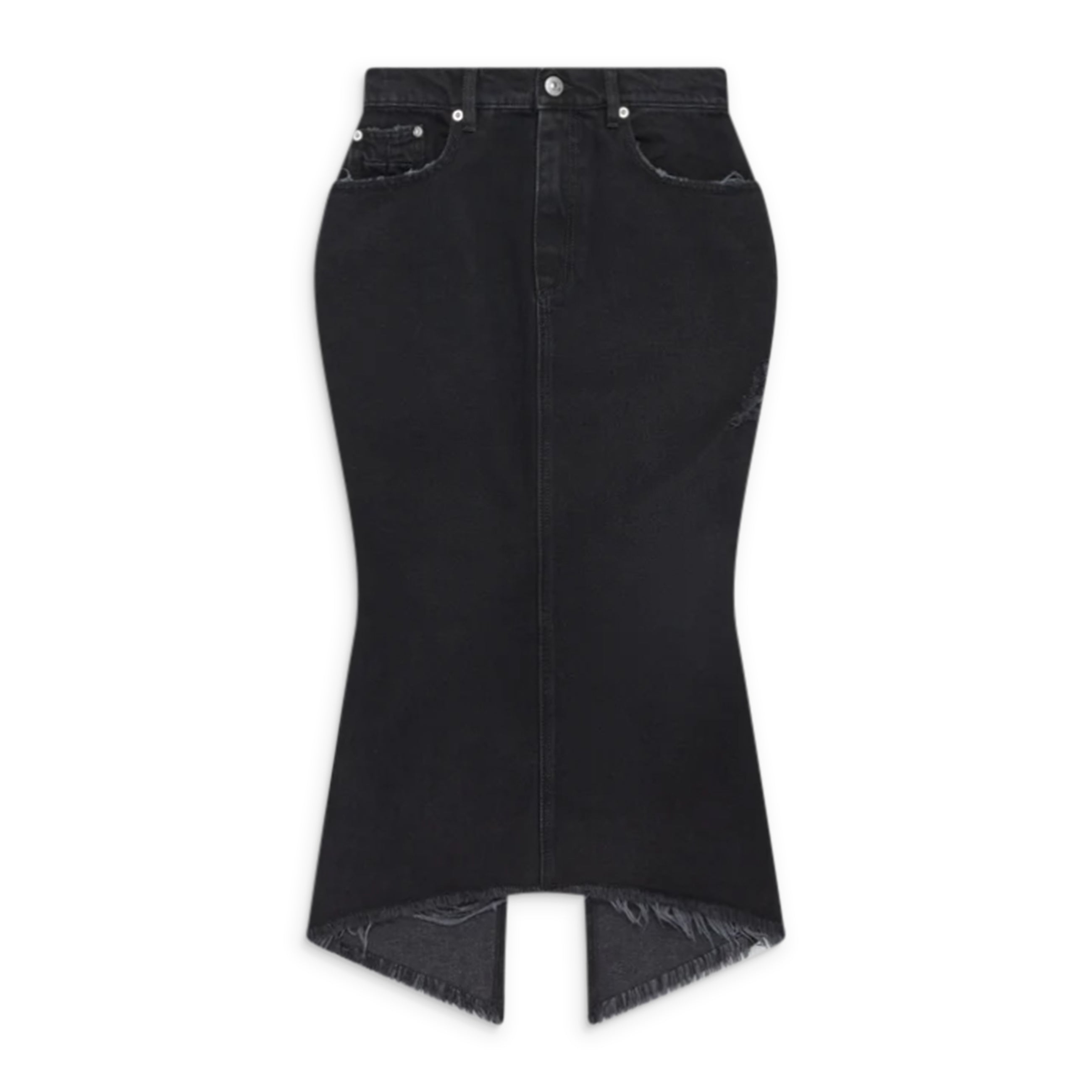 MATIERES FECALES Women Mikaela Denim Skirt Black