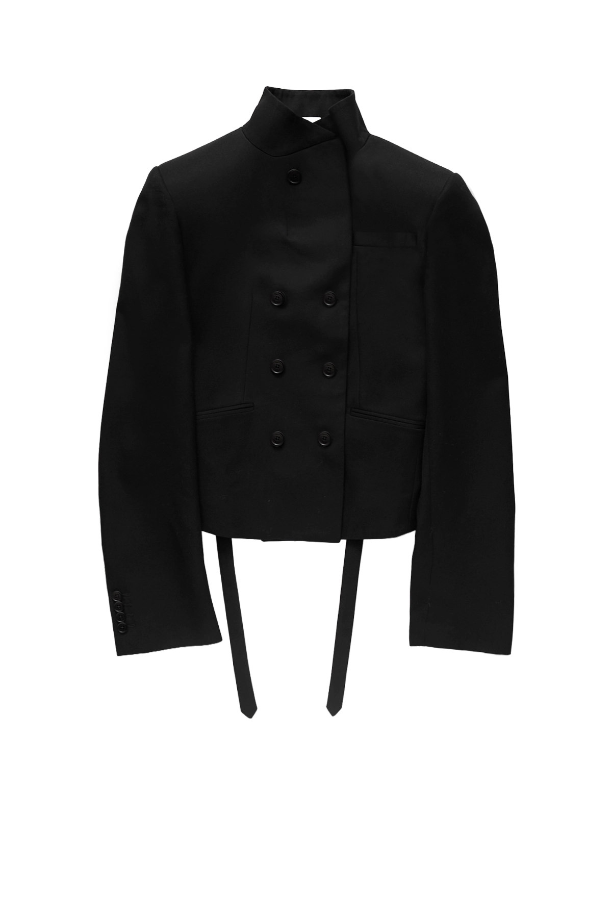 McQueen Shrunken Blazer Black