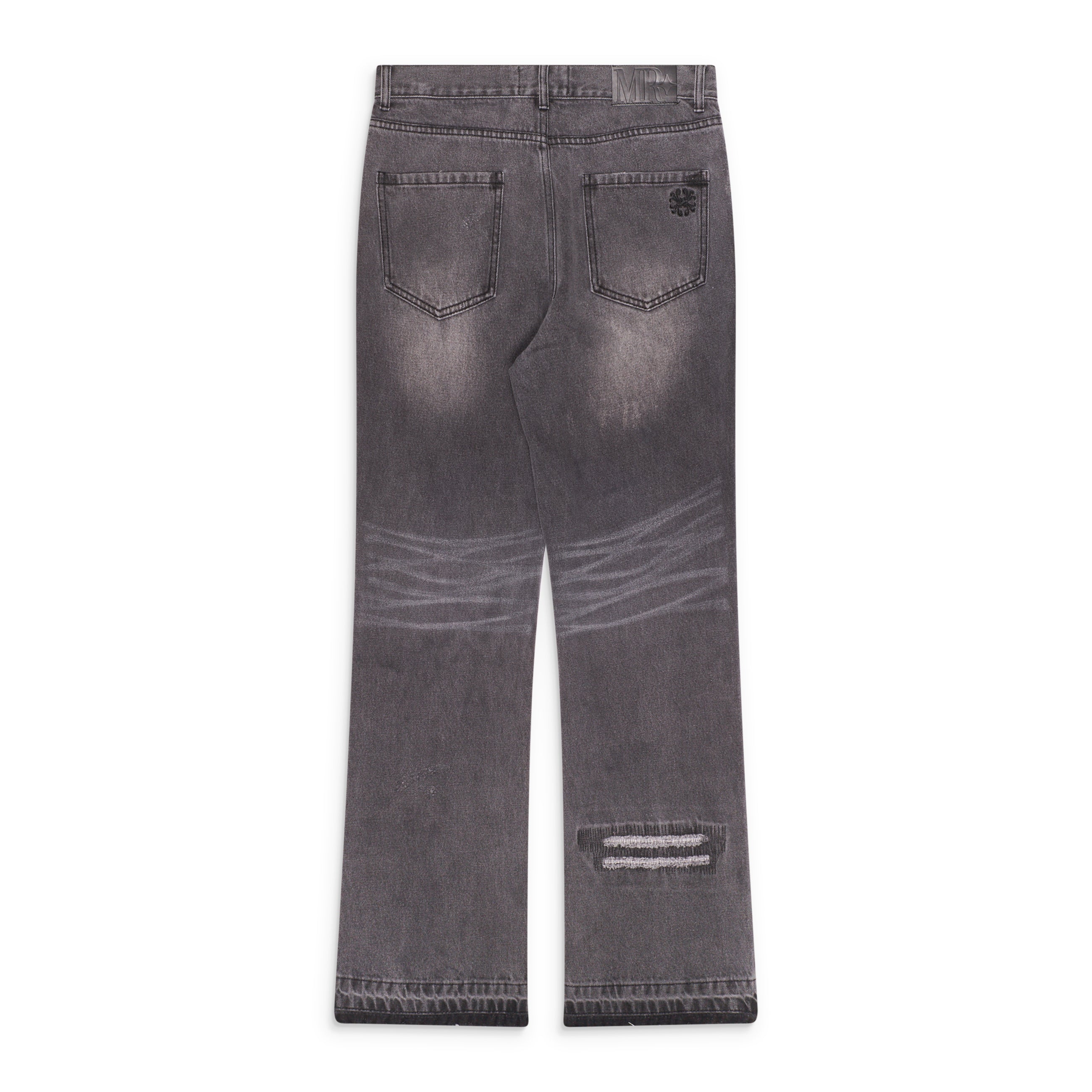 Midnight Rodeo Distressed Denim Grey
