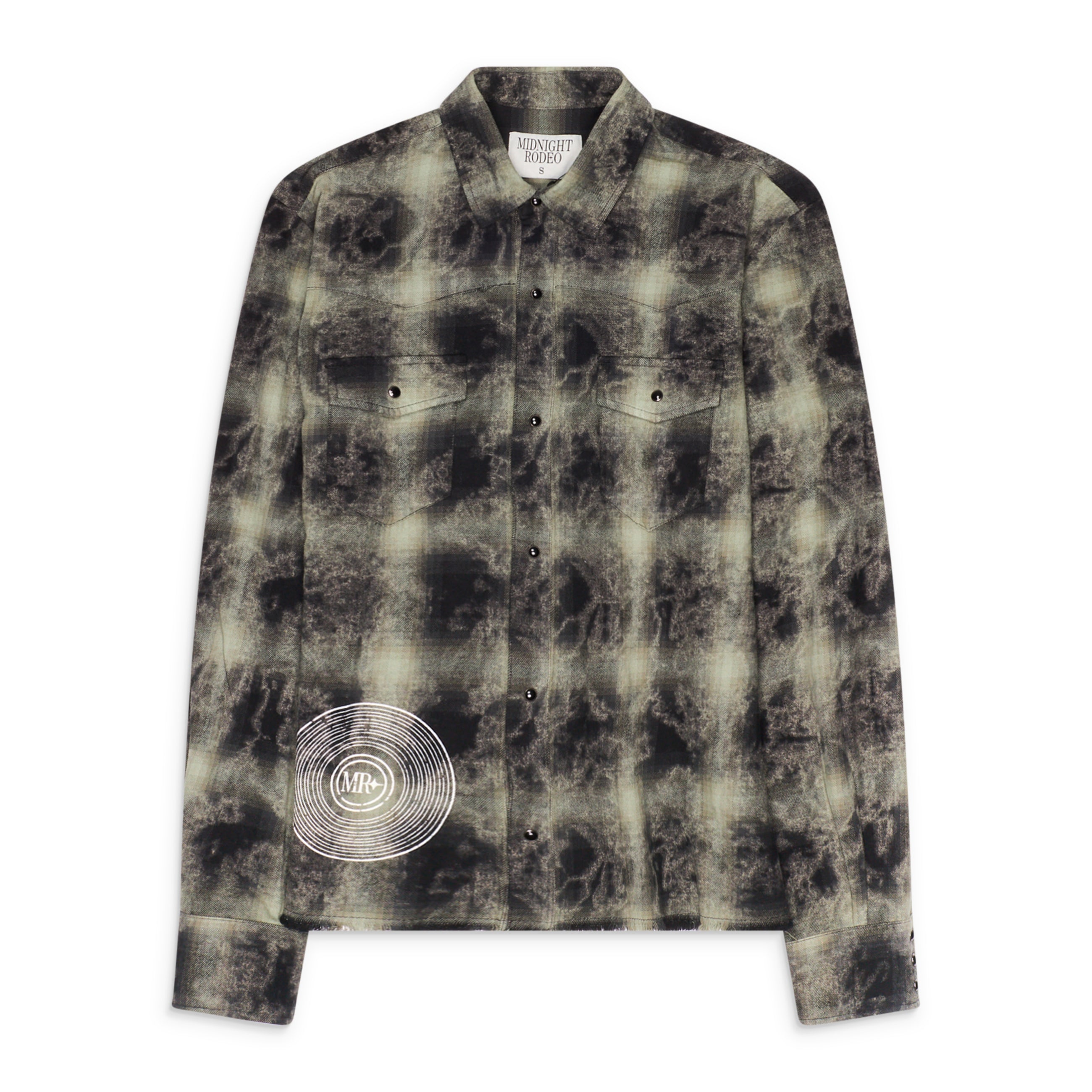 Midnight Rodeo Flannel Shirt Green