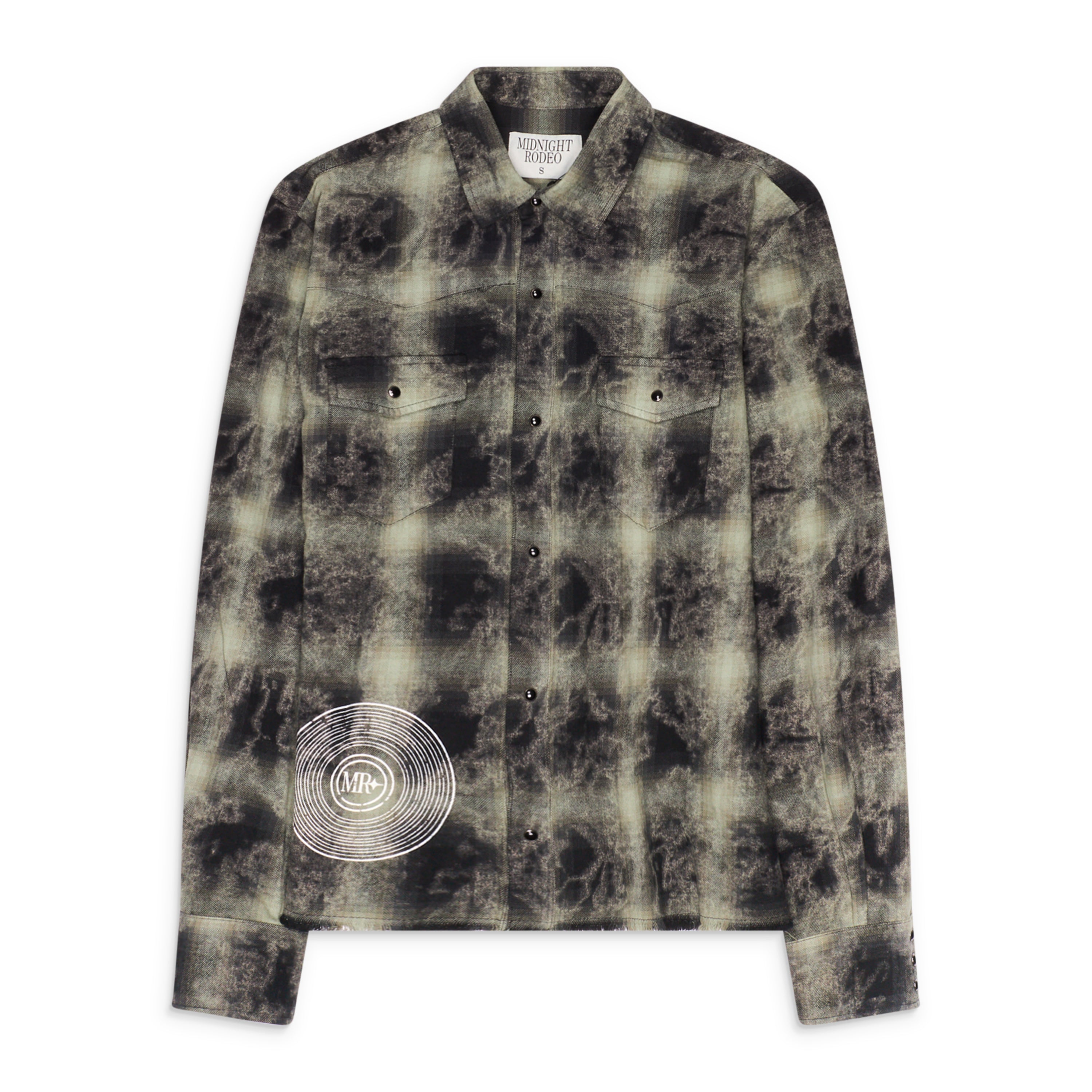Midnight Rodeo Flannel Shirt Green
